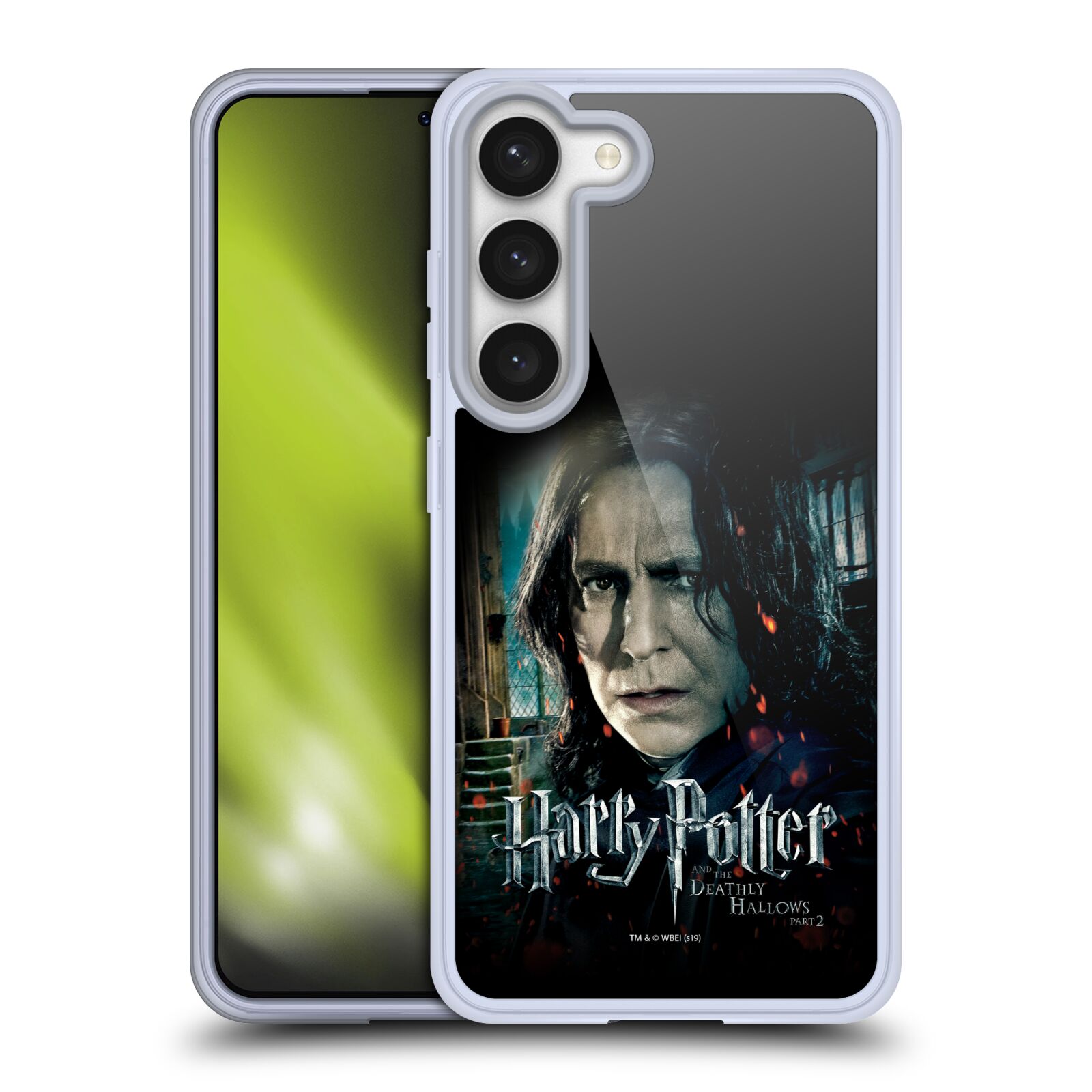 Silikonové pouzdro na mobil Samsung Galaxy S23 - Harry Potter a Relikvie smrti - Severus Snape (Silikonový kryt, obal, pouzdro na mobilní telefon Samsung Galaxy S23 s licencovaným motivem Harry Potter a Relikvie smrti - Severus Snape)