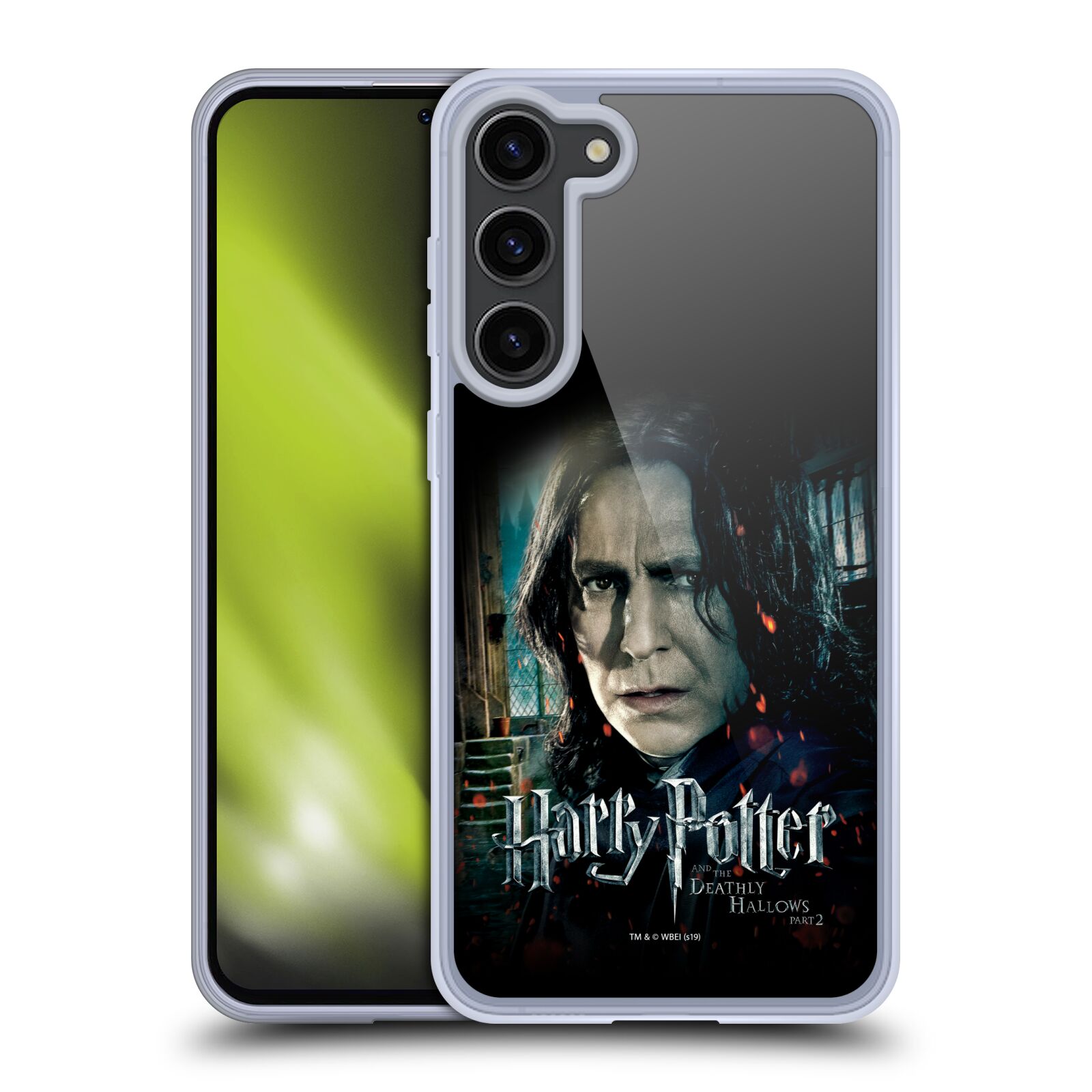 Silikonové pouzdro na mobil Samsung Galaxy S23 Plus - Harry Potter a Relikvie smrti - Severus Snape (Silikonový kryt, obal, pouzdro na mobilní telefon Samsung Galaxy S23 Plus s licencovaným motivem Harry Potter a Relikvie smrti - Severus Snape)