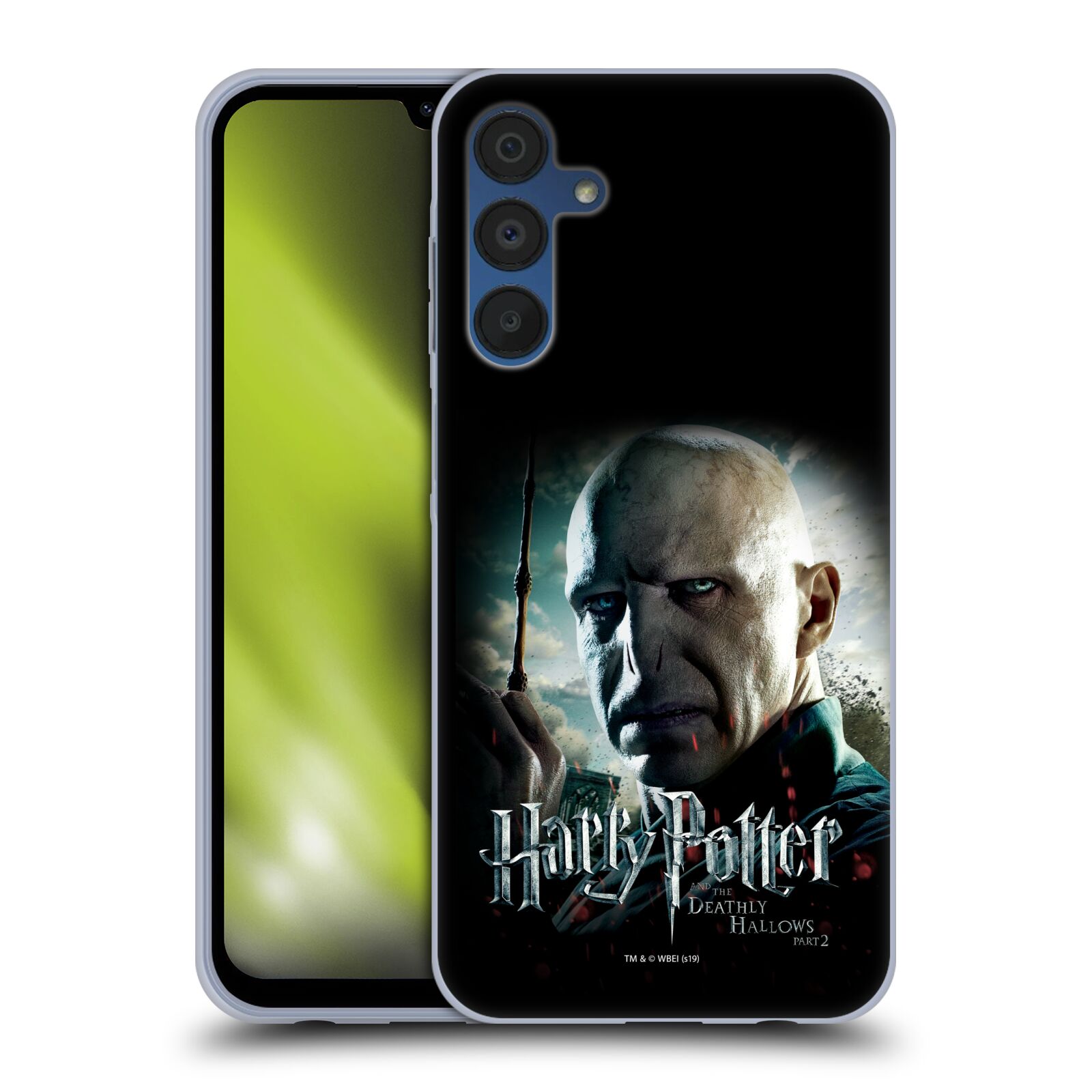 Silikonové pouzdro na mobil Samsung Galaxy A15 / A15 5G - Harry Potter a Relikvie smrti - Lord Voldemort (Silikonový kryt, obal, pouzdro na mobilní telefon Samsung Galaxy A15 / A15 5G s licencovaným motivem Harry Potter a Relikvie smrti - Lord Voldemort)