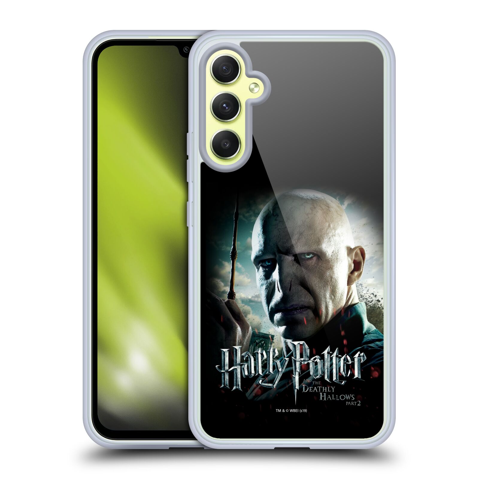Silikonové pouzdro na mobil Samsung Galaxy A34 5G - Harry Potter a Relikvie smrti - Lord Voldemort (Silikonový kryt, obal, pouzdro na mobilní telefon Samsung Galaxy A34 5G s licencovaným motivem Harry Potter a Relikvie smrti - Lord Voldemort)