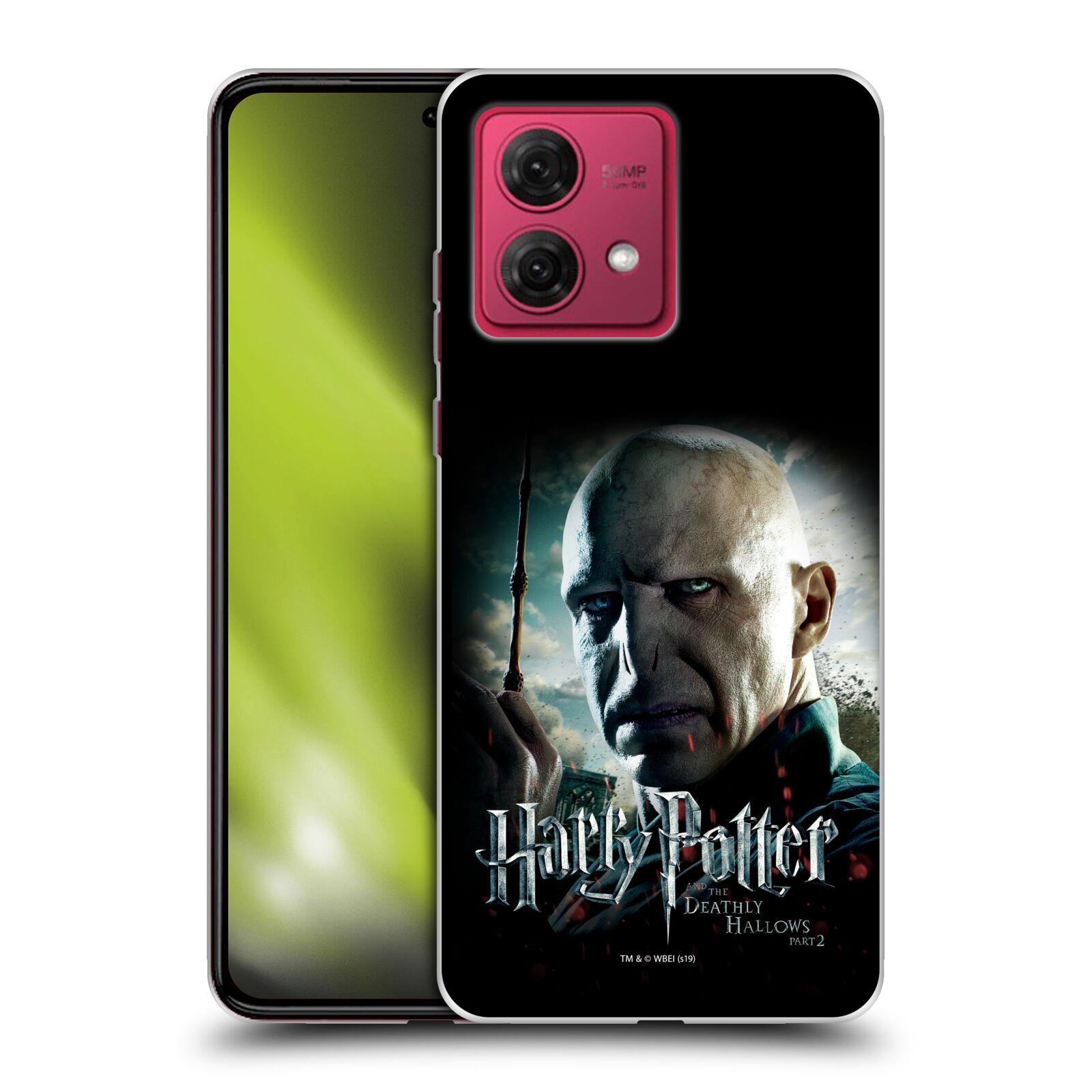 Silikonové pouzdro na mobil Motorola Moto G84 5G - Harry Potter a Relikvie smrti - Lord Voldemort (Silikonový kryt, obal, pouzdro na mobilní telefon Motorola Moto G84 5G s licencovaným motivem Harry Potter a Relikvie smrti - Lord Voldemort)