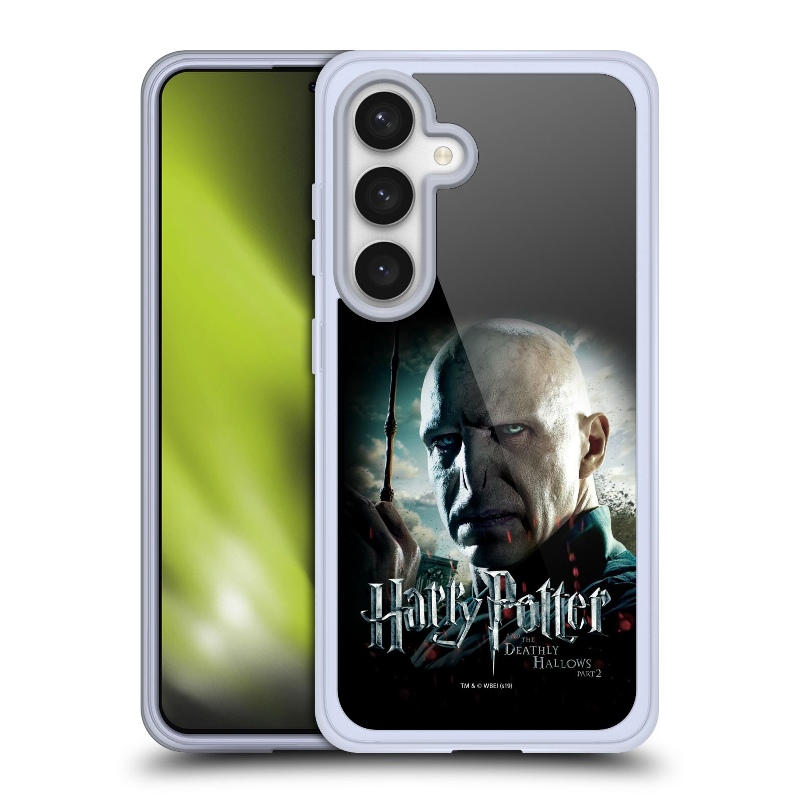 Silikonové lesklé pouzdro na mobil Samsung Galaxy S24 - Harry Potter a Relikvie smrti - Lord Voldemort (Silikonový kryt, obal, pouzdro na mobilní telefon Samsung Galaxy S24 s licencovaným motivem Harry Potter a Relikvie smrti - Lord Voldemort)