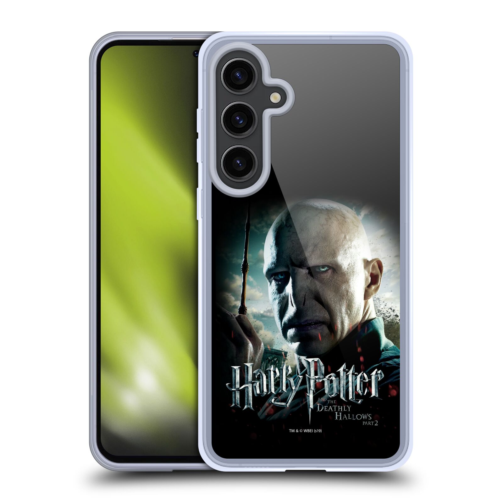 Silikonové lesklé pouzdro na mobil Samsung Galaxy S24 Plus - Harry Potter a Relikvie smrti - Lord Voldemort (Silikonový kryt, obal, pouzdro na mobilní telefon Samsung Galaxy S24 Plus s licencovaným motivem Harry Potter a Relikvie smrti - Lord Voldemort)