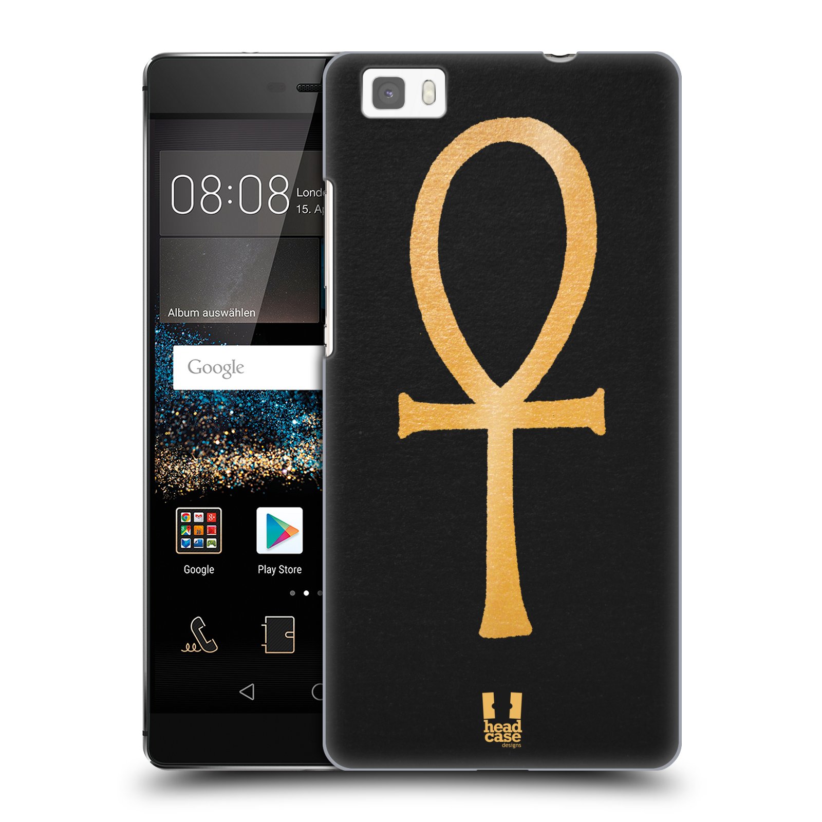 Plastové pouzdro na mobil Huawei P8 Lite HEAD CASE EGYPT ANKH NILSKÝ KŘÍŽ