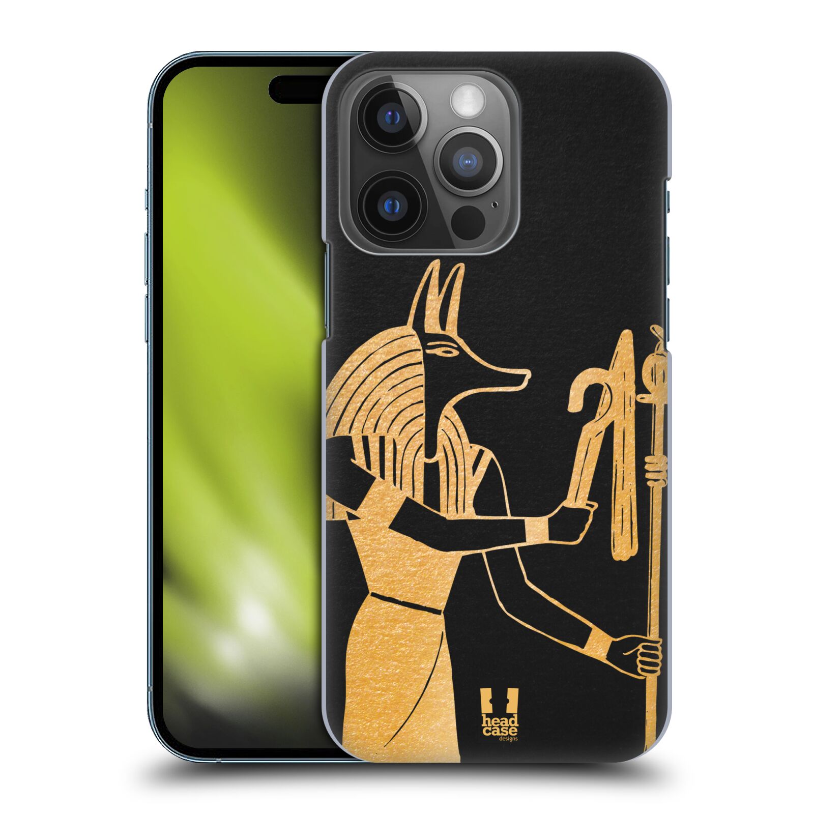 Plastové pouzdro na mobil Apple iPhone 14 Pro - Head Case - EGYPT ANUBIS
