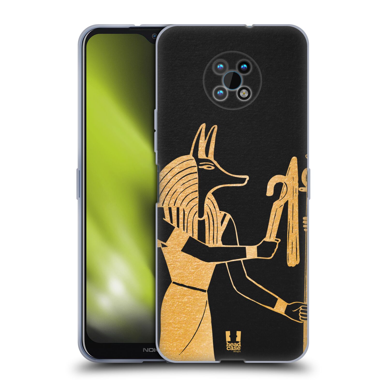 Silikonové pouzdro na mobil Nokia G50 5G - Head Case - EGYPT ANUBIS