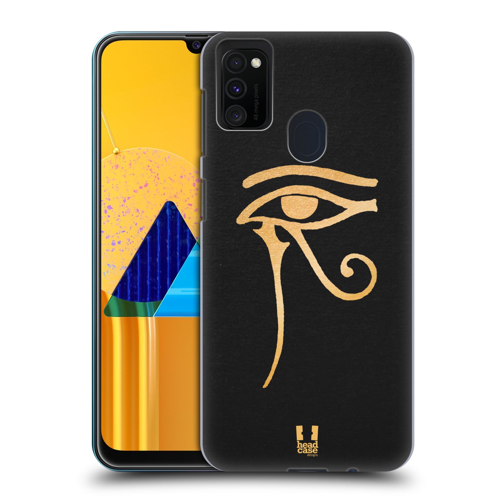 Plastové pouzdro na mobil Samsung Galaxy M21 - Head Case - EGYPT OKO BOHA RA