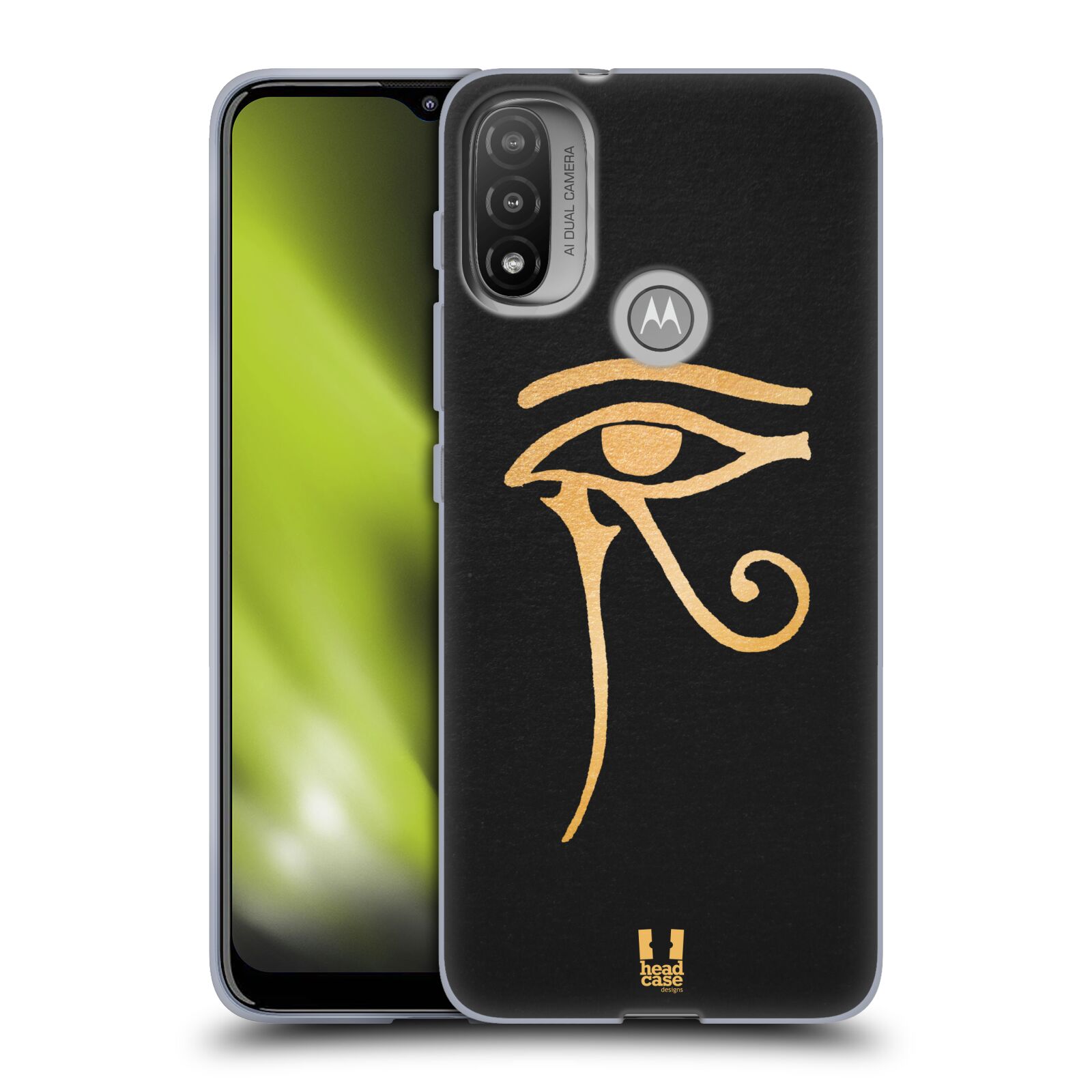 Silikonové pouzdro na mobil Motorola Moto E20 - Head Case - EGYPT OKO BOHA RA