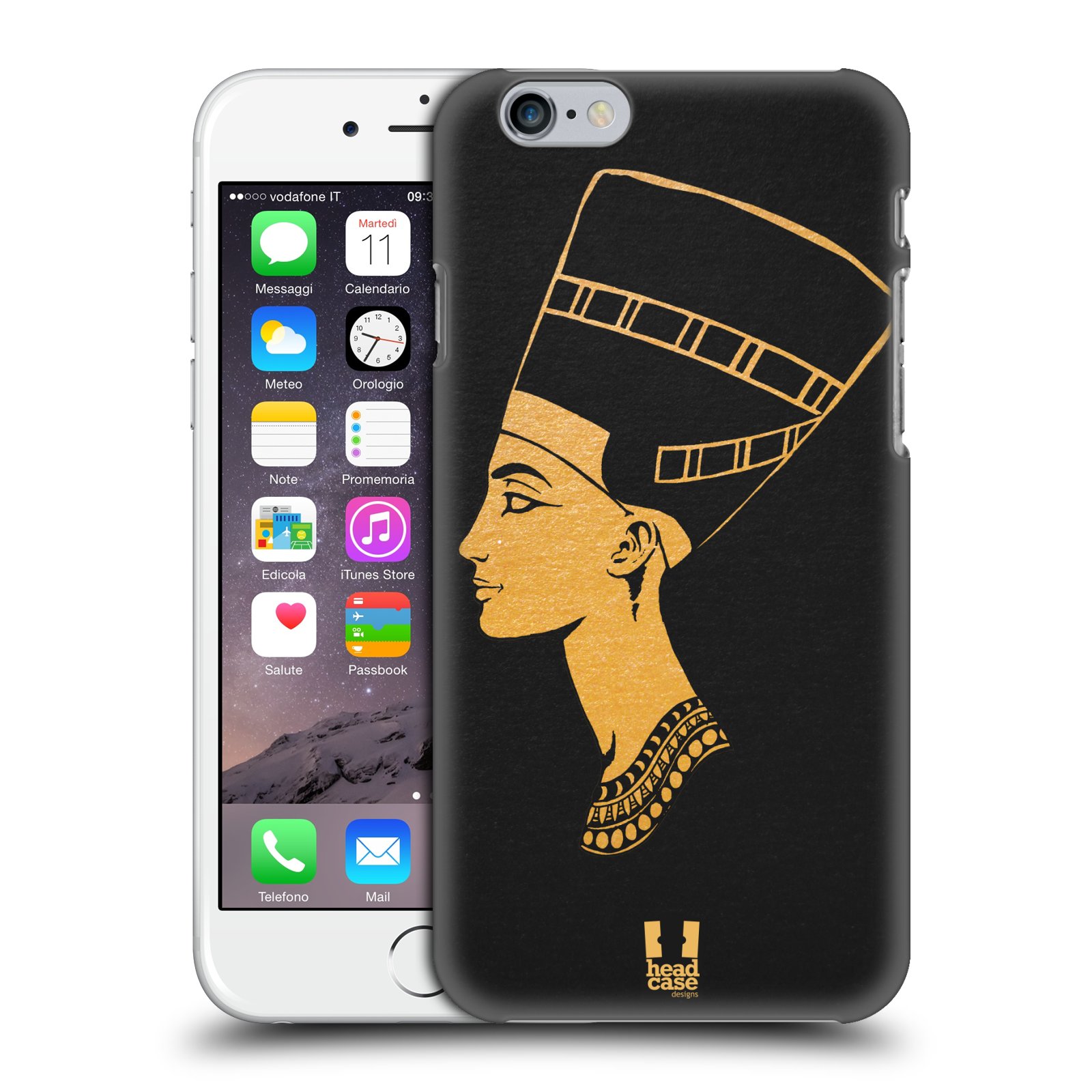 Plastové pouzdro na mobil Apple iPhone 6 a 6S HEAD CASE EGYPT NEFERTITI (Kryt či obal na mobilní telefon Apple iPhone 6 a 6S)