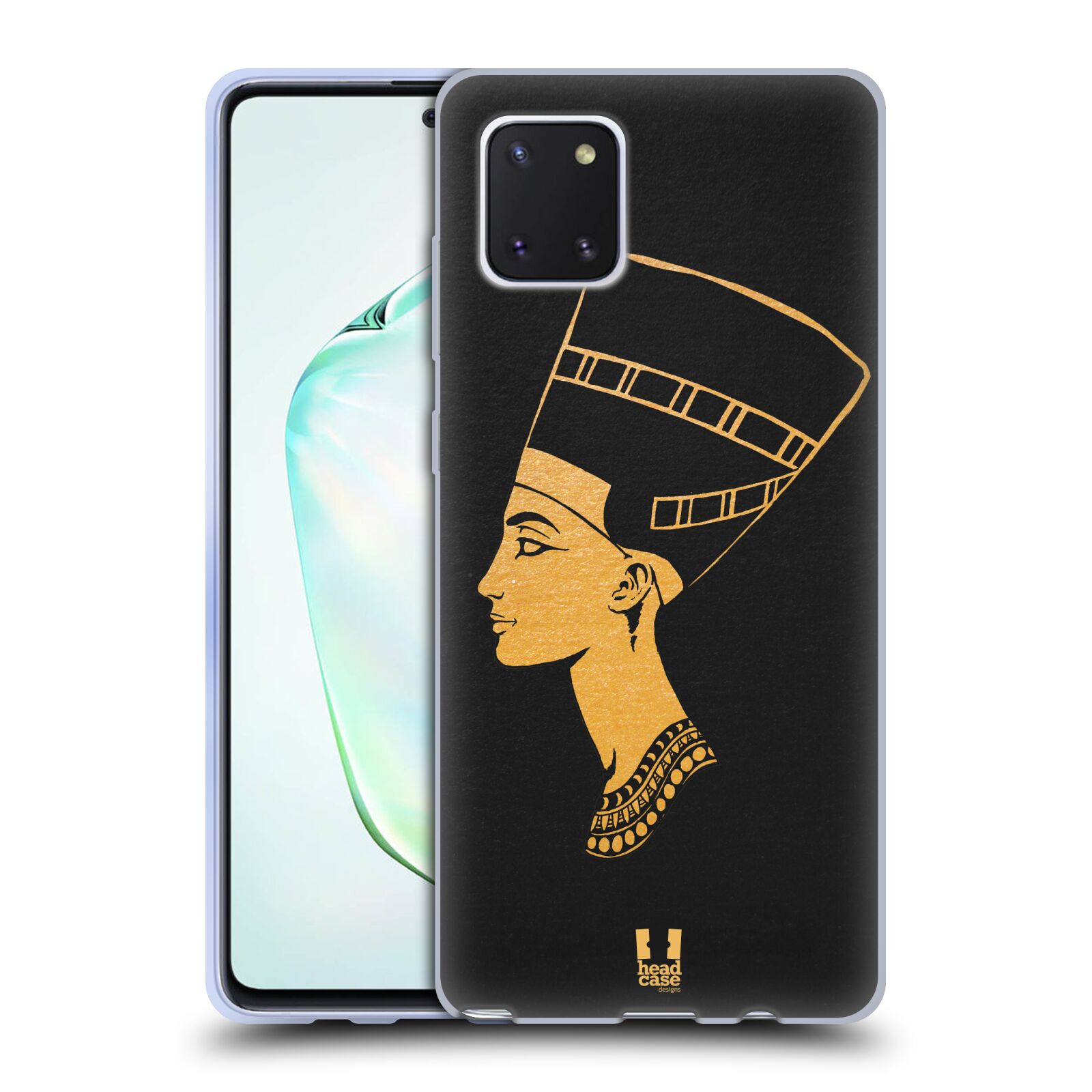 Silikonové pouzdro na mobil Samsung Galaxy Note 10 Lite - Head Case - EGYPT NEFERTITI