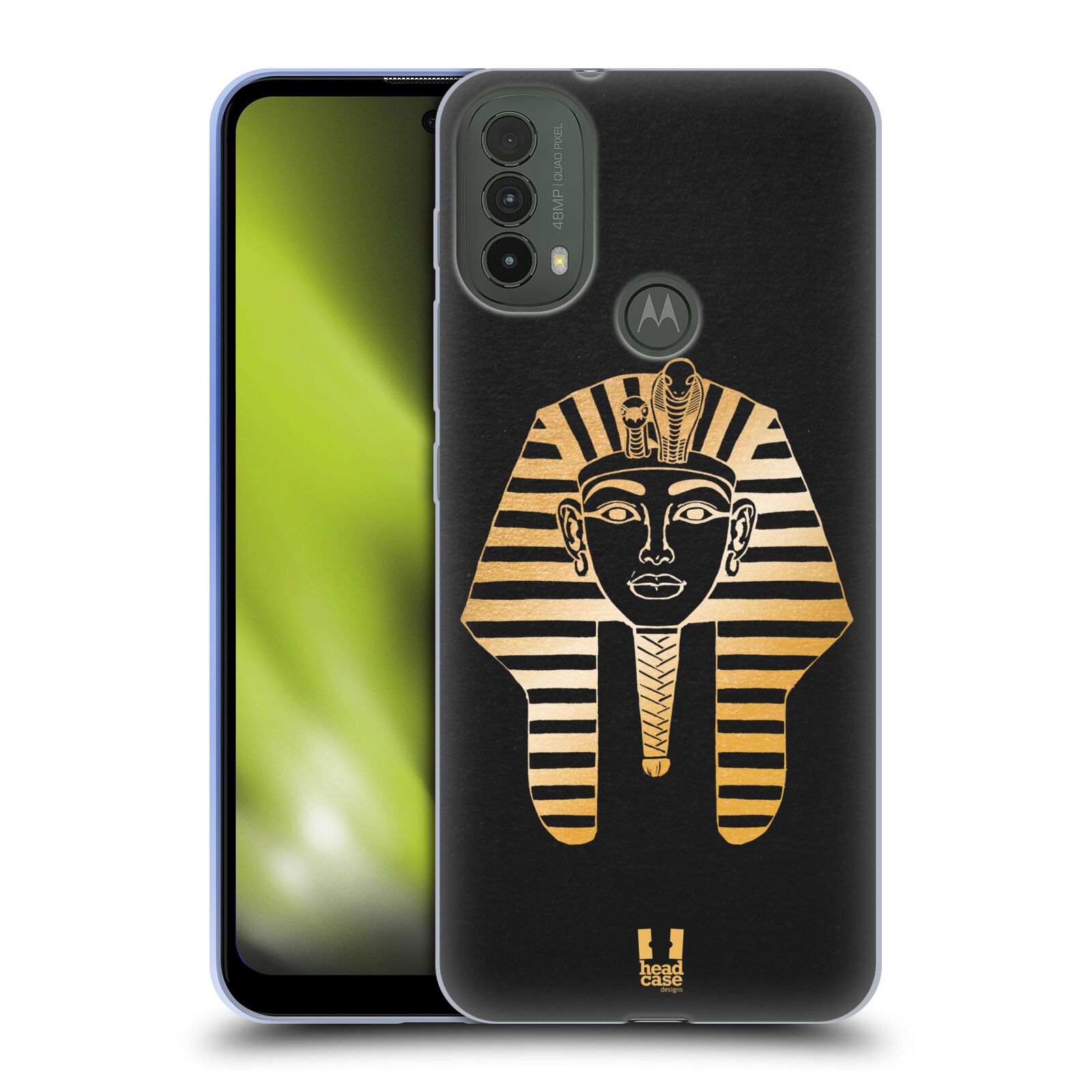 Silikonové pouzdro na mobil Motorola Moto E40 - Head Case - EGYPT FARAON