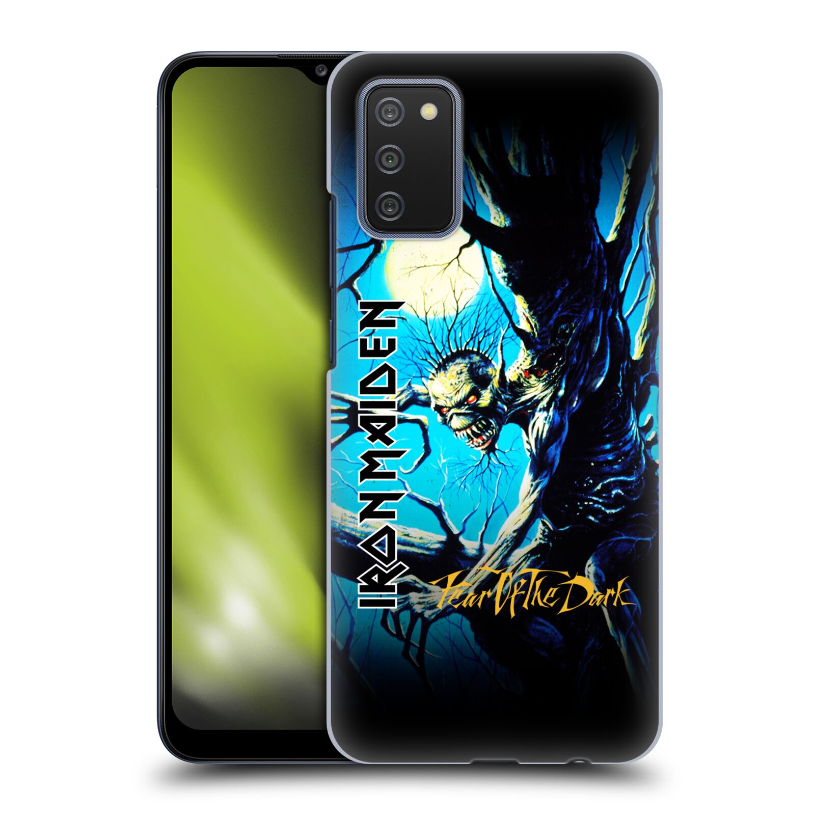 Plastové pouzdro na mobil Samsung Galaxy A02s - Head Case - Iron Maiden - Fear Of The Dark