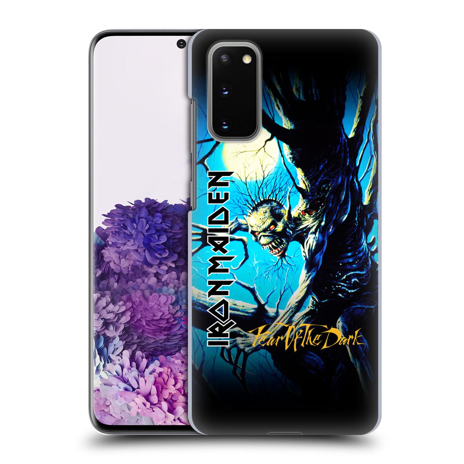 Plastové pouzdro na mobil Samsung Galaxy S20 - Head Case - Iron Maiden - Fear Of The Dark