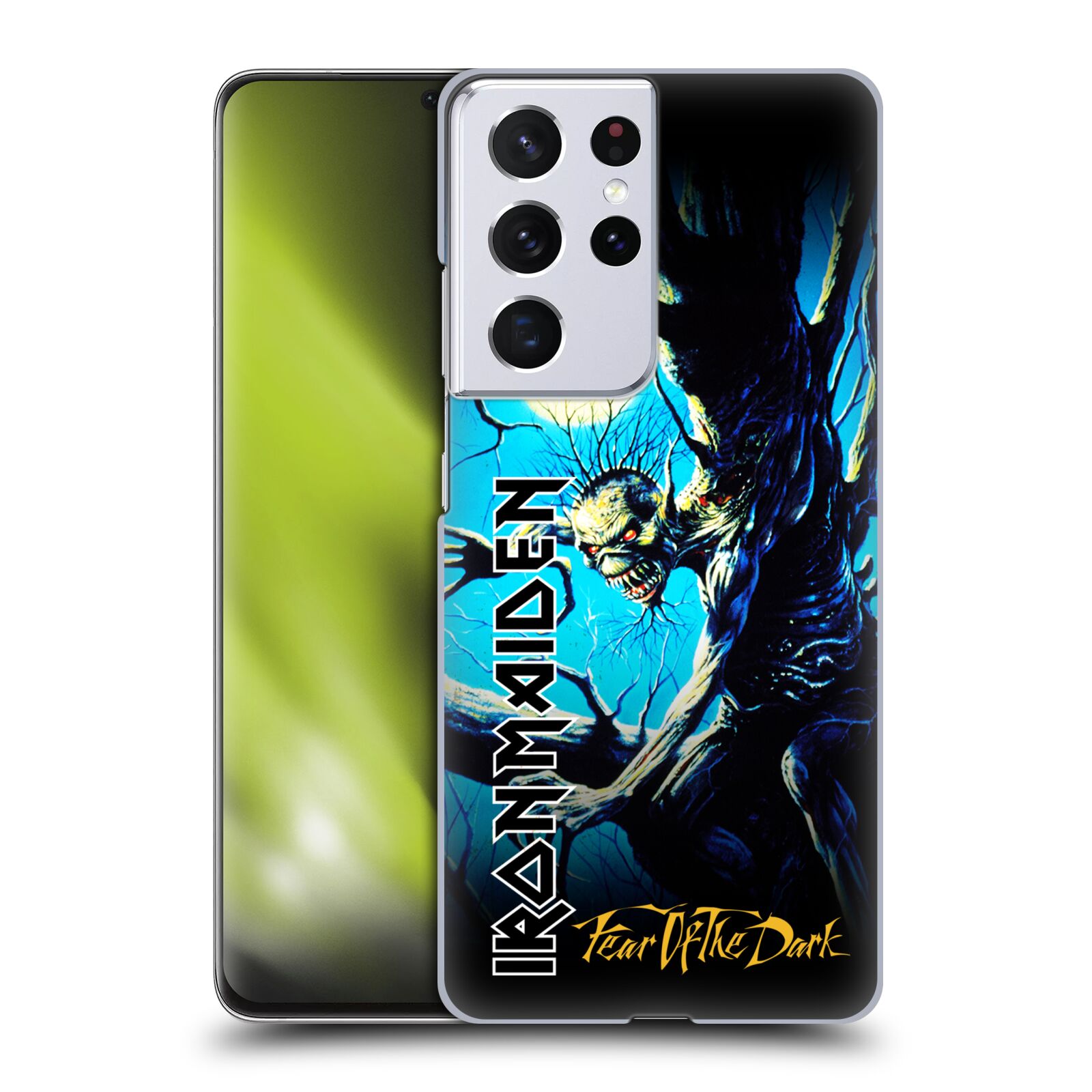 Plastové pouzdro na mobil Samsung Galaxy S21 Ultra 5G - Head Case - Iron Maiden - Fear Of The Dark