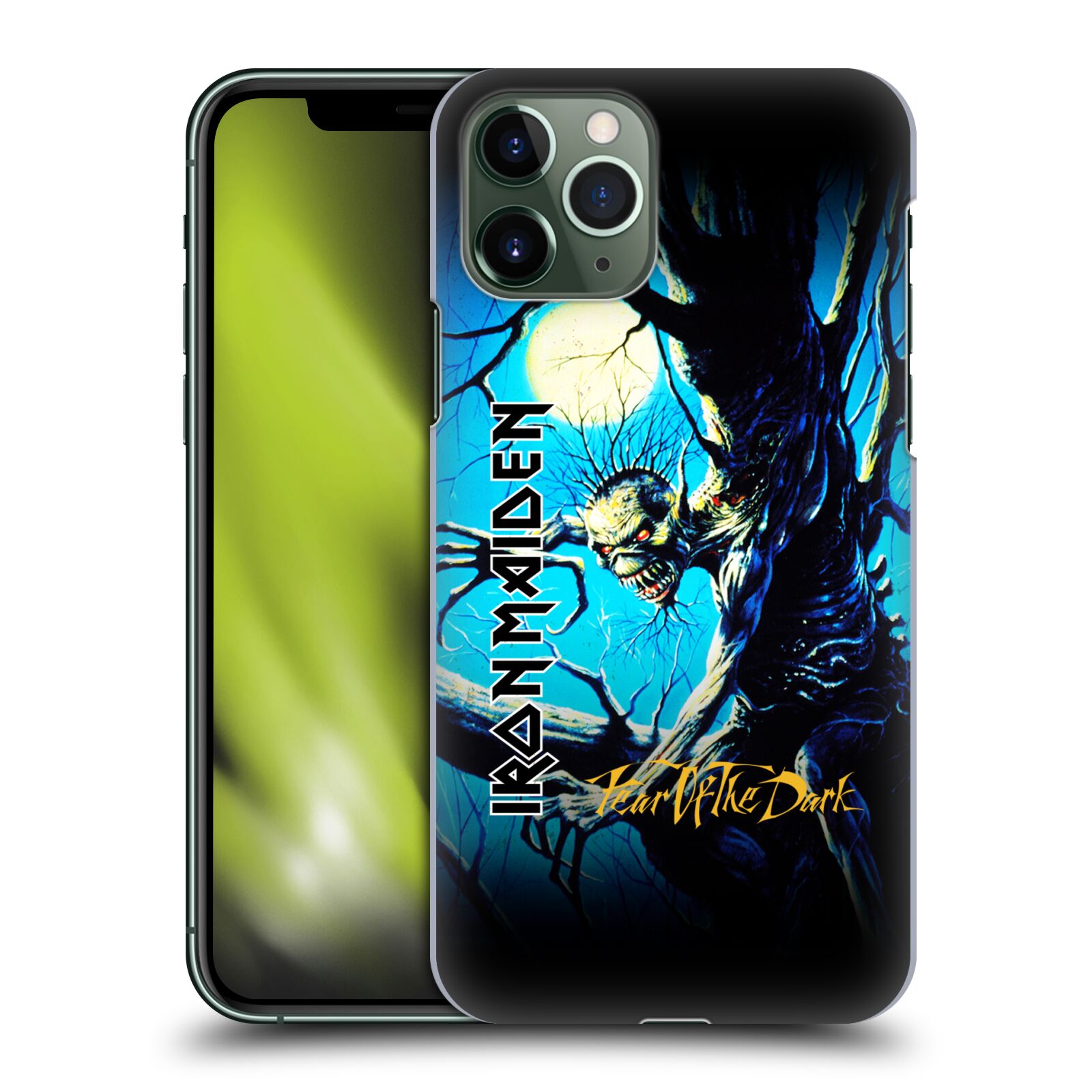 Plastové pouzdro na mobil Apple iPhone 11 Pro - Head Case - Iron Maiden - Fear Of The Dark