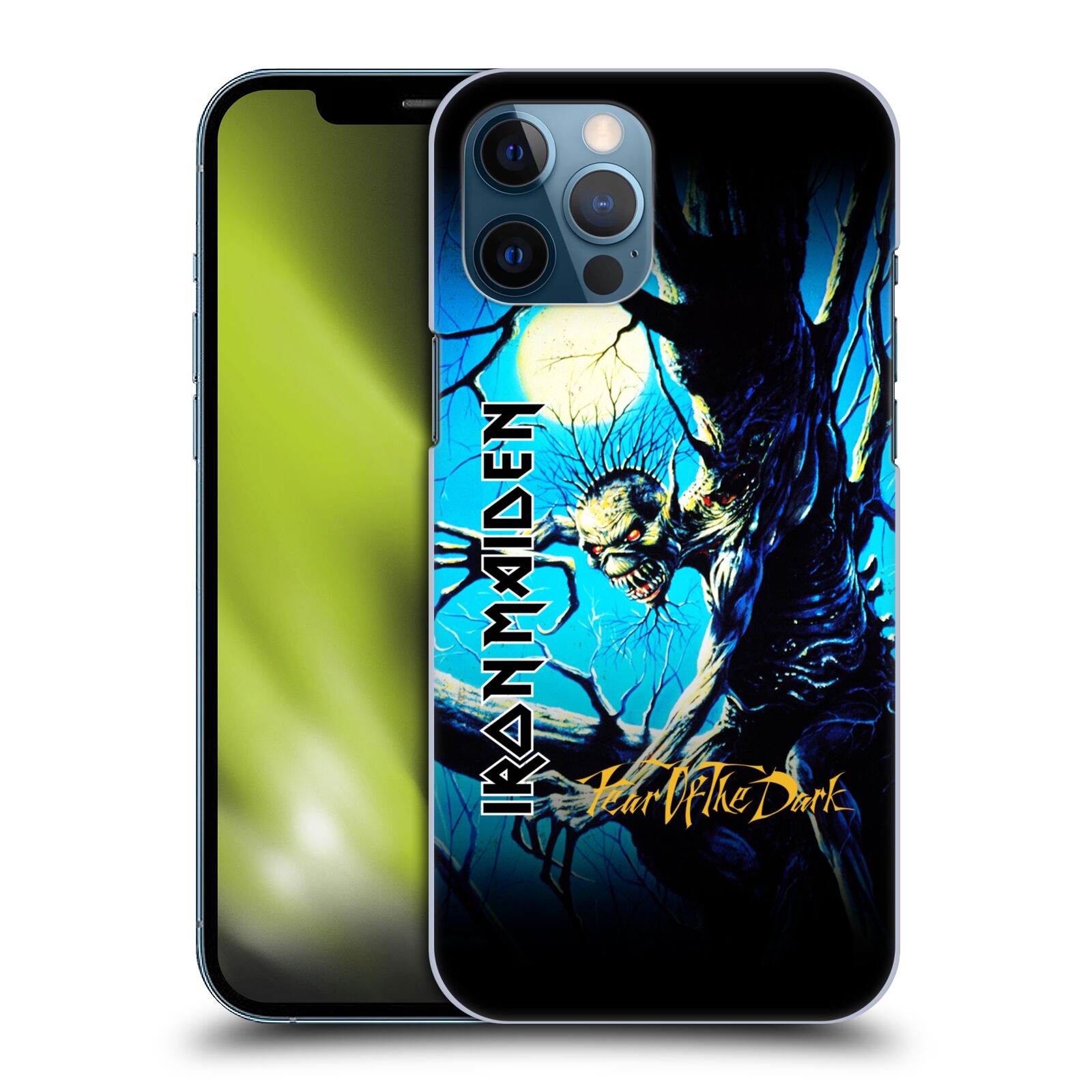 Plastové pouzdro na mobil Apple iPhone 12 Pro Max - Head Case - Iron Maiden - Fear Of The Dark