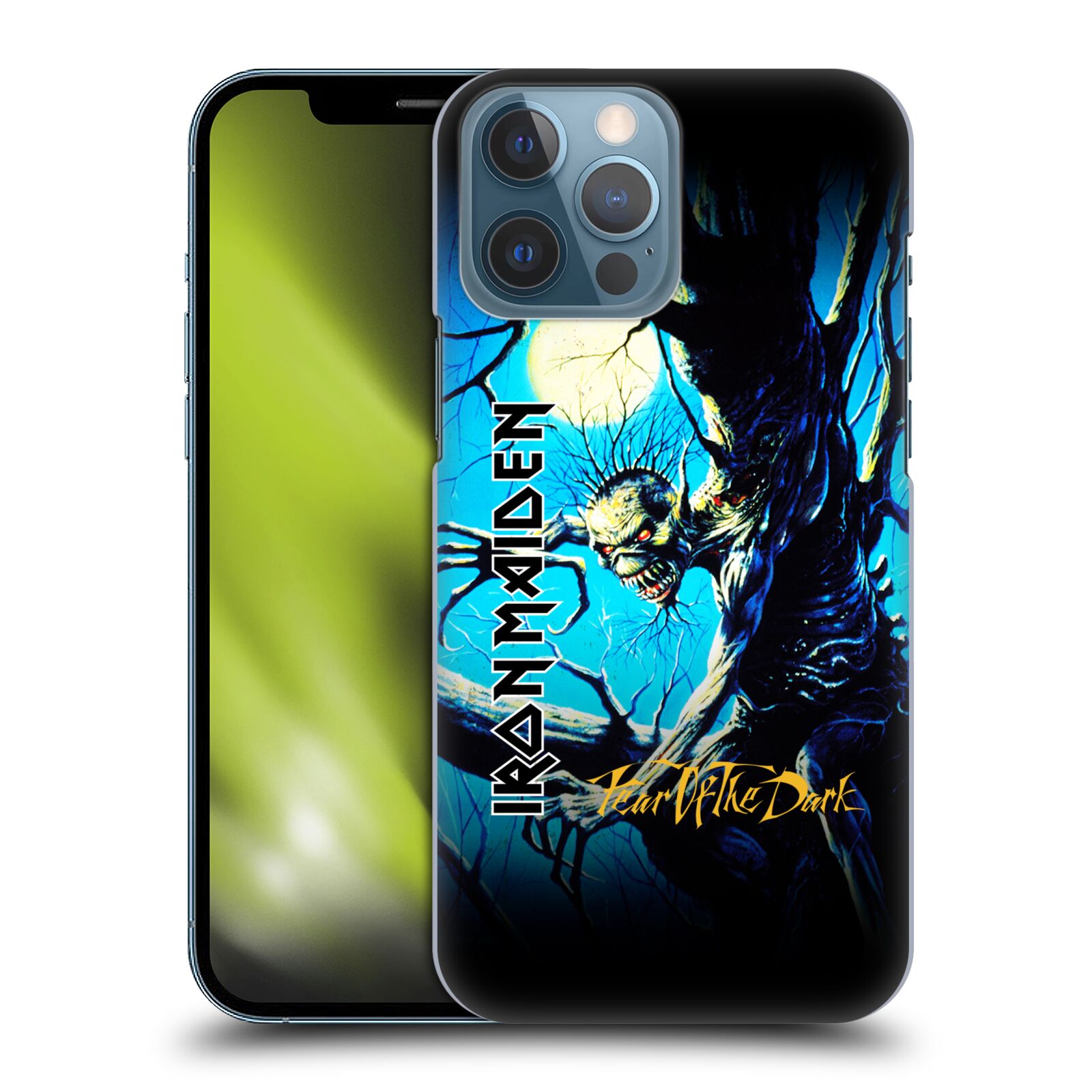 Plastové pouzdro na mobil Apple iPhone 13 Pro Max - Head Case - Iron Maiden - Fear Of The Dark
