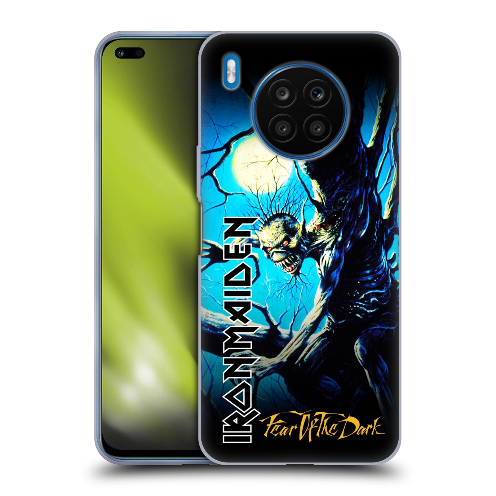 Silikonové pouzdro na mobil Huawei Nova 8i / Honor 50 Lite - Head Case - Iron Maiden - Fear Of The Dark