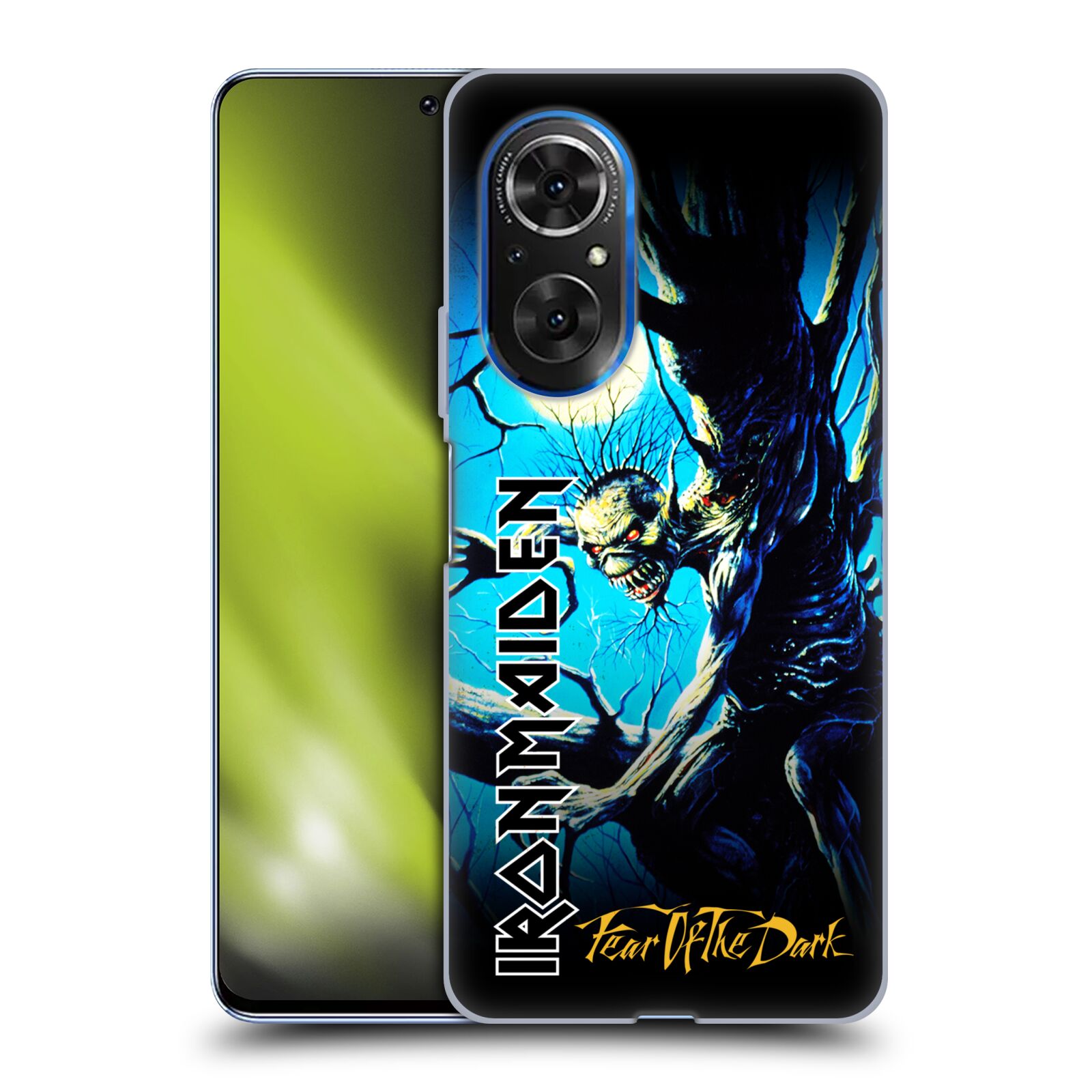Silikonové pouzdro na mobil Huawei Nova 9 SE - Head Case - Iron Maiden - Fear Of The Dark