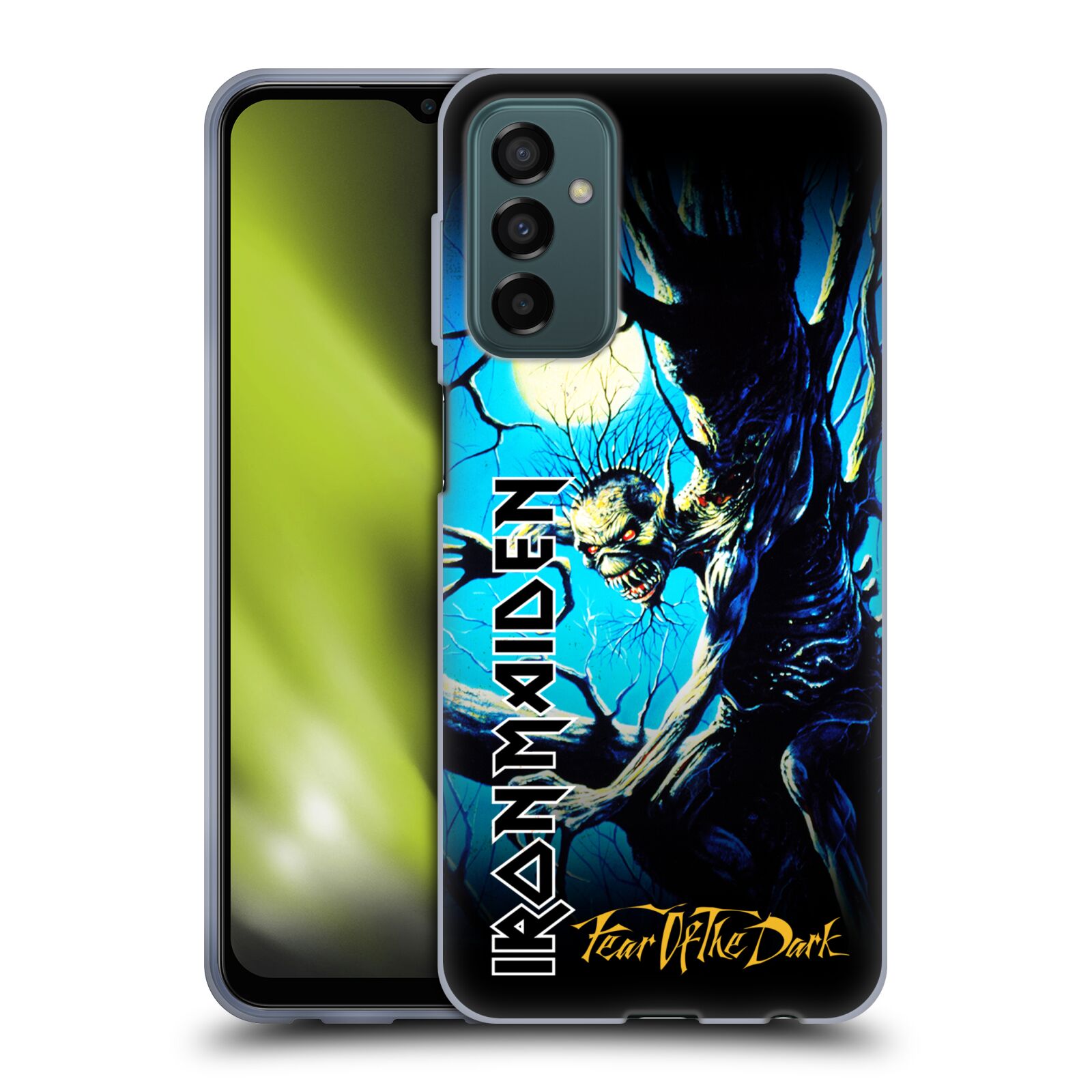 Silikonové pouzdro na mobil Samsung Galaxy M23 5G - Head Case - Iron Maiden - Fear Of The Dark (Silikonový kryt, obal, pouzdro na mobilní telefon Samsung Galaxy M23 5G s motivem Iron Maiden - Fear Of The Dark)