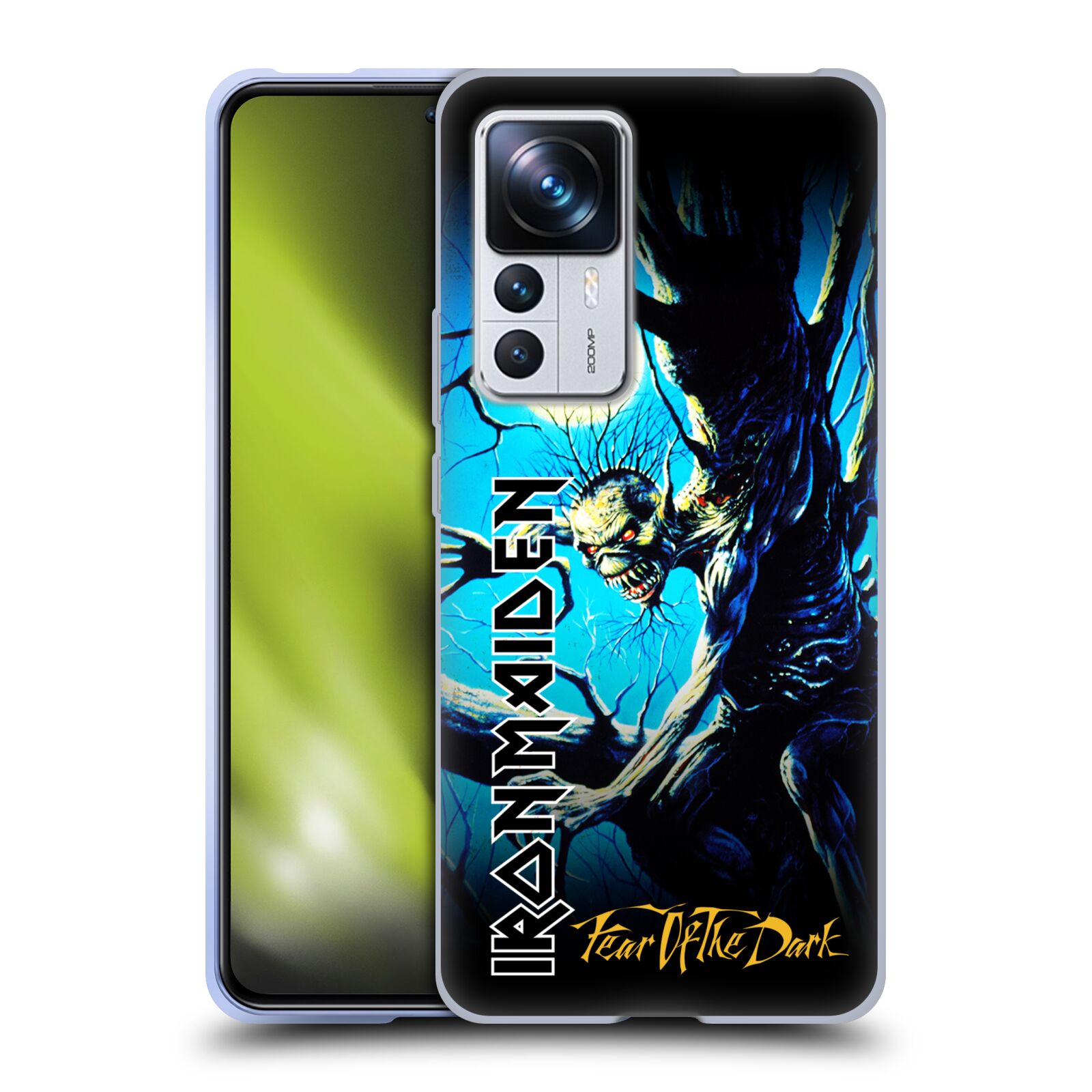 Silikonové pouzdro na mobil Xiaomi 12T / 12T Pro - Head Case - Iron Maiden - Fear Of The Dark (Silikonový kryt, obal, pouzdro na mobilní telefon Xiaomi 12T / 12T Pro s motivem Iron Maiden - Fear Of The Dark)