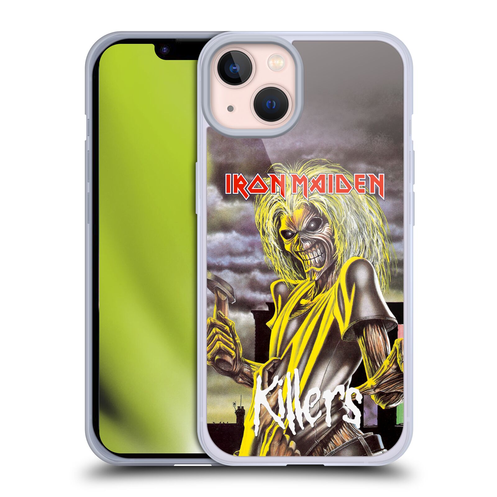 Silikonové pouzdro na mobil Apple iPhone 13 - Head Case - Iron Maiden - Killers (Silikonový kryt, obal, pouzdro na mobilní telefon Apple iPhone 13 s motivem Iron Maiden - Killers)