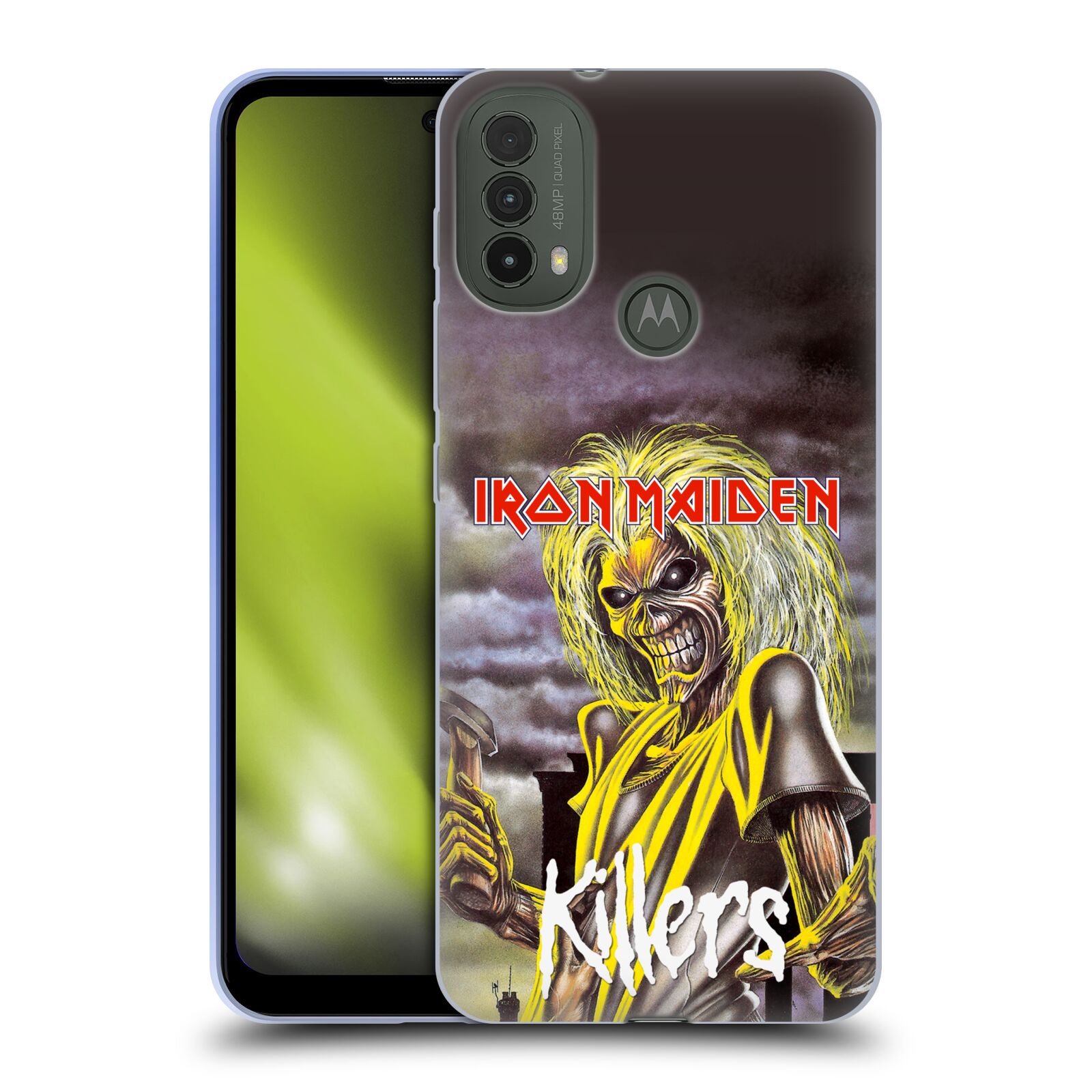Silikonové pouzdro na mobil Motorola Moto E40 - Head Case - Iron Maiden - Killers