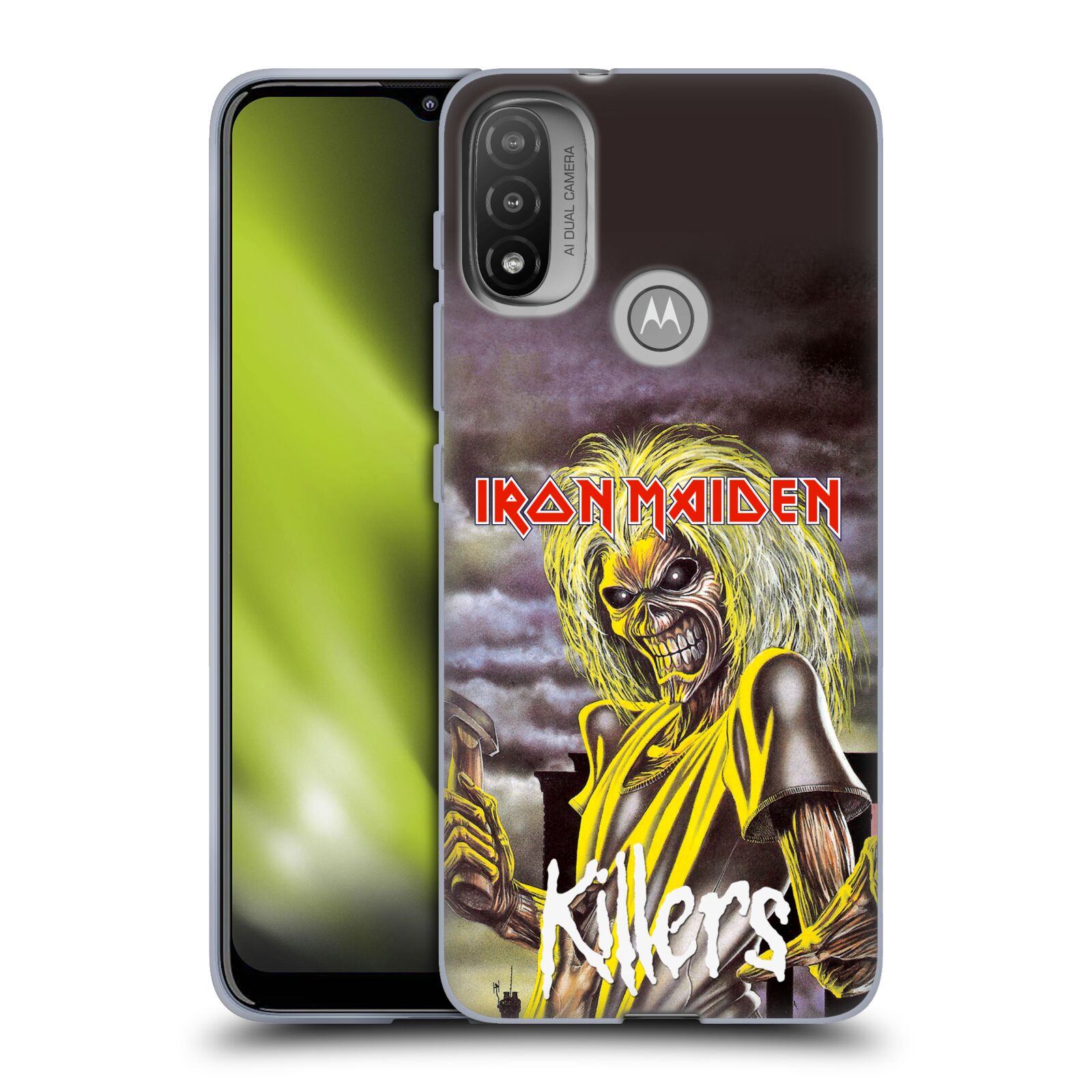 Silikonové pouzdro na mobil Motorola Moto E20 - Head Case - Iron Maiden - Killers