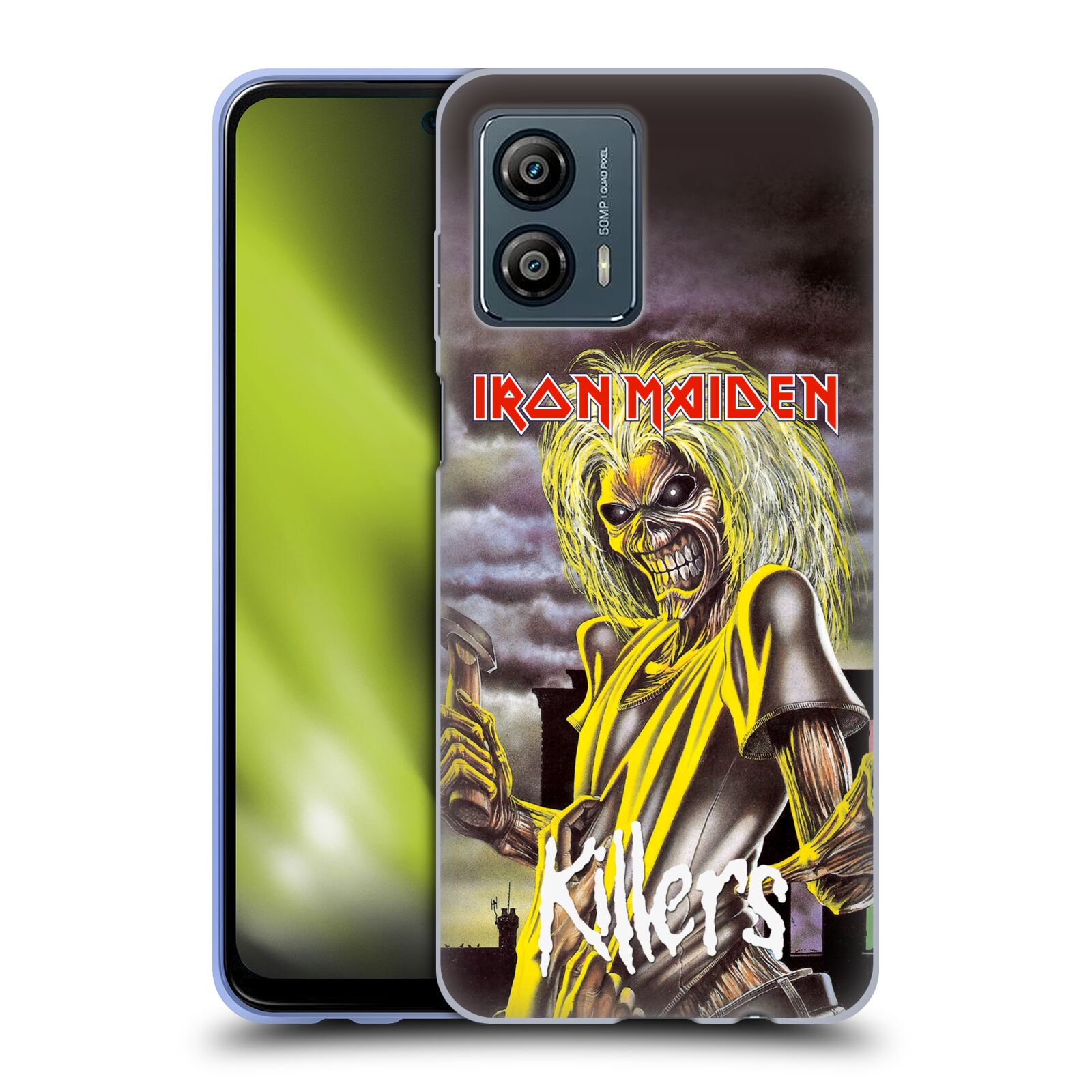 Silikonové pouzdro na mobil Motorola Moto G53 5G - Head Case - Iron Maiden - Killers (Silikonový kryt, obal, pouzdro na mobilní telefon Motorola Moto G53 5G s motivem Iron Maiden - Killers)
