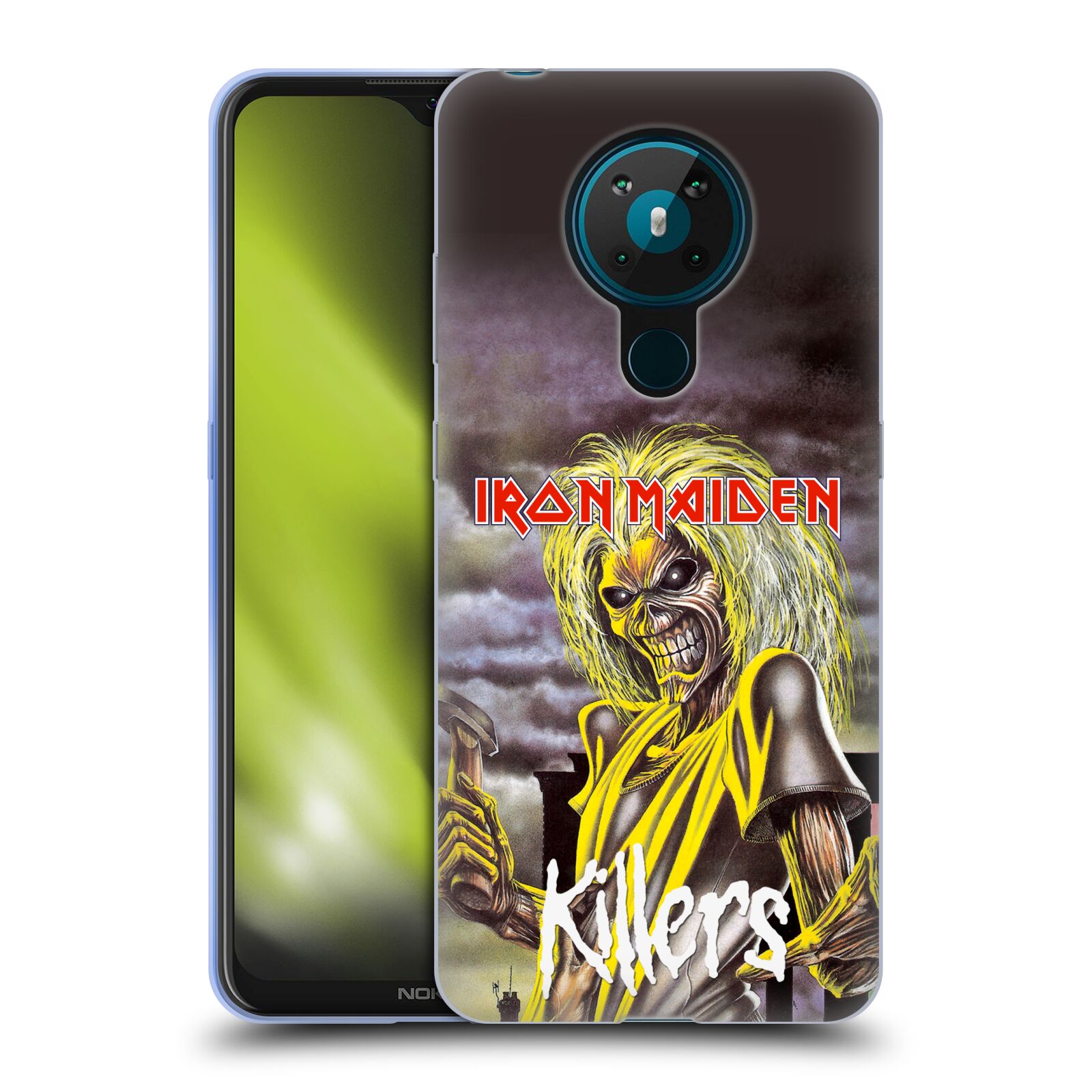 Silikonové pouzdro na mobil Nokia 5.3 - Head Case - Iron Maiden - Killers