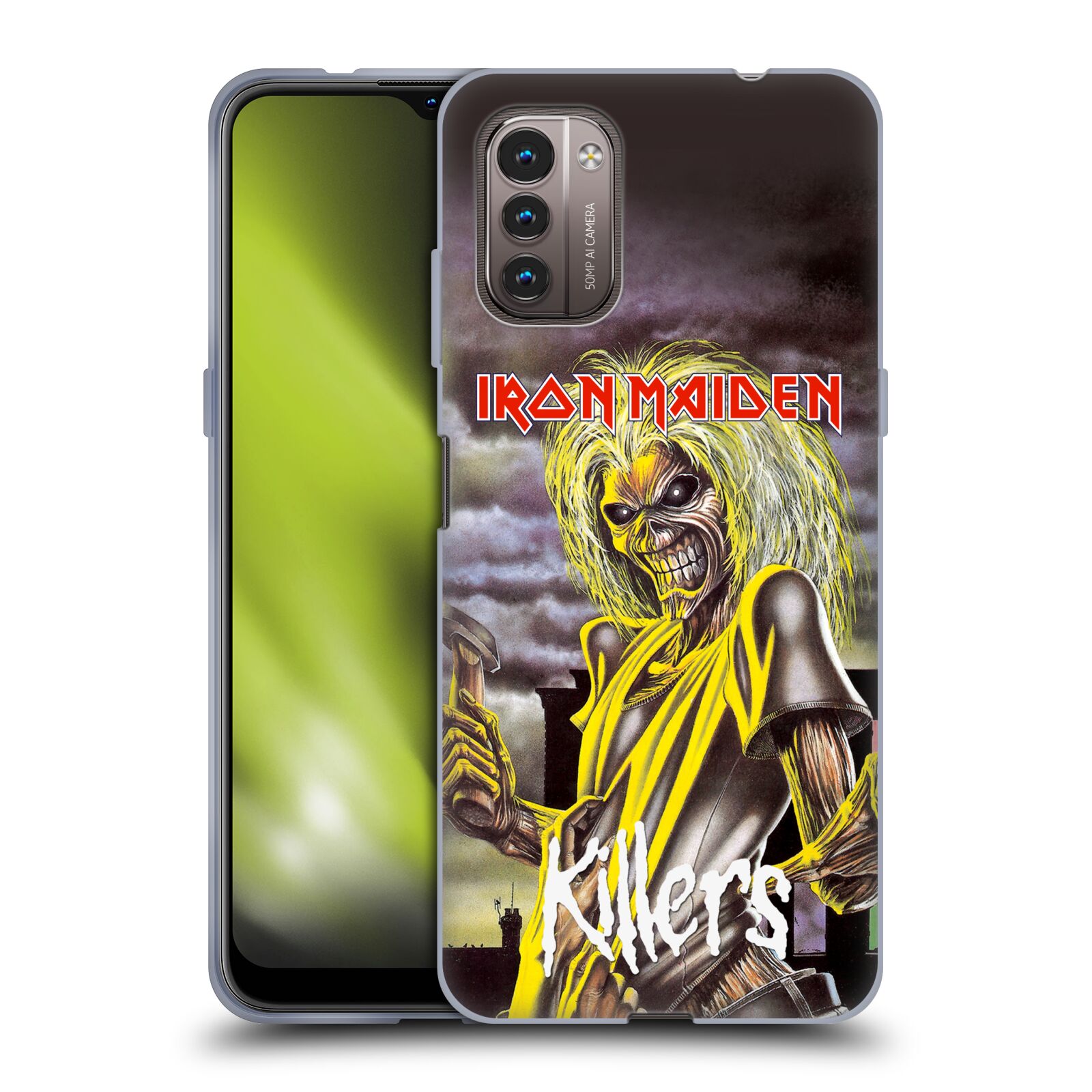 Silikonové pouzdro na mobil Nokia G11 / G21 - Head Case - Iron Maiden - Killers