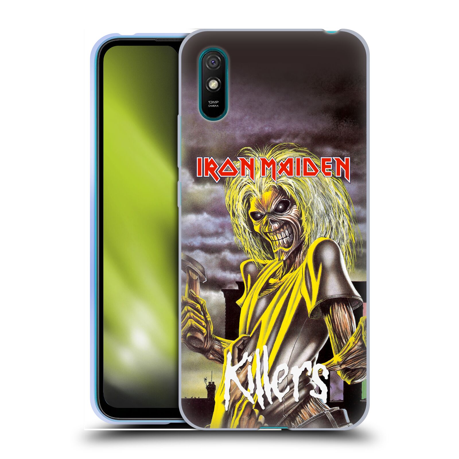 Silikonové pouzdro na mobil Xiaomi Redmi 9A / 9AT - Head Case - Iron Maiden - Killers (Silikonový kryt, obal, pouzdro na mobilní telefon Xiaomi Redmi 9A / Xiaomi Redmi 9AT s motivem Iron Maiden - Killers)