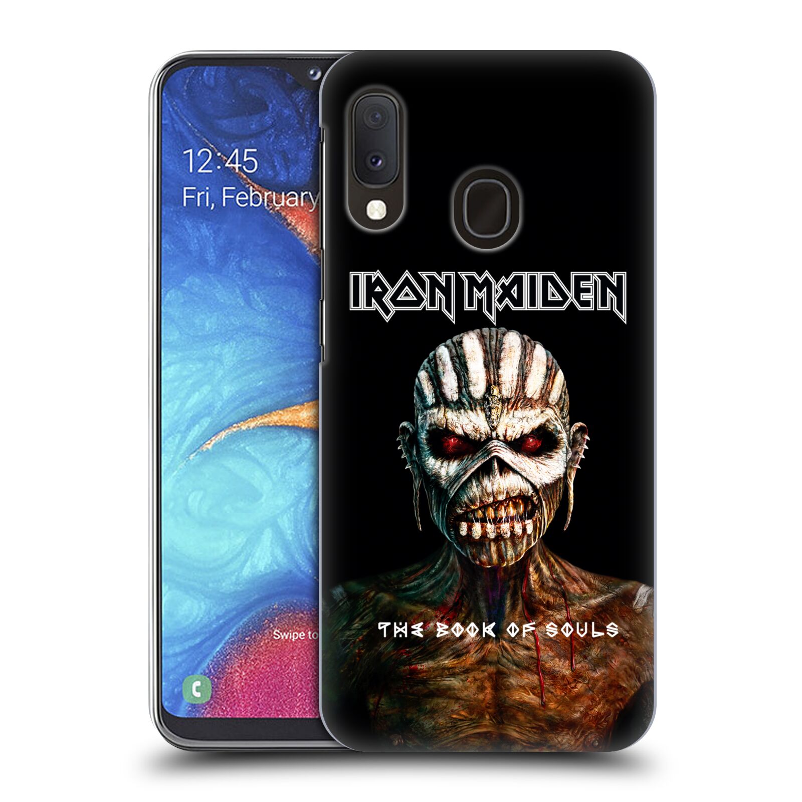 Plastové pouzdro na mobil Samsung Galaxy A20e - Head Case - Iron Maiden - The Book Of Souls