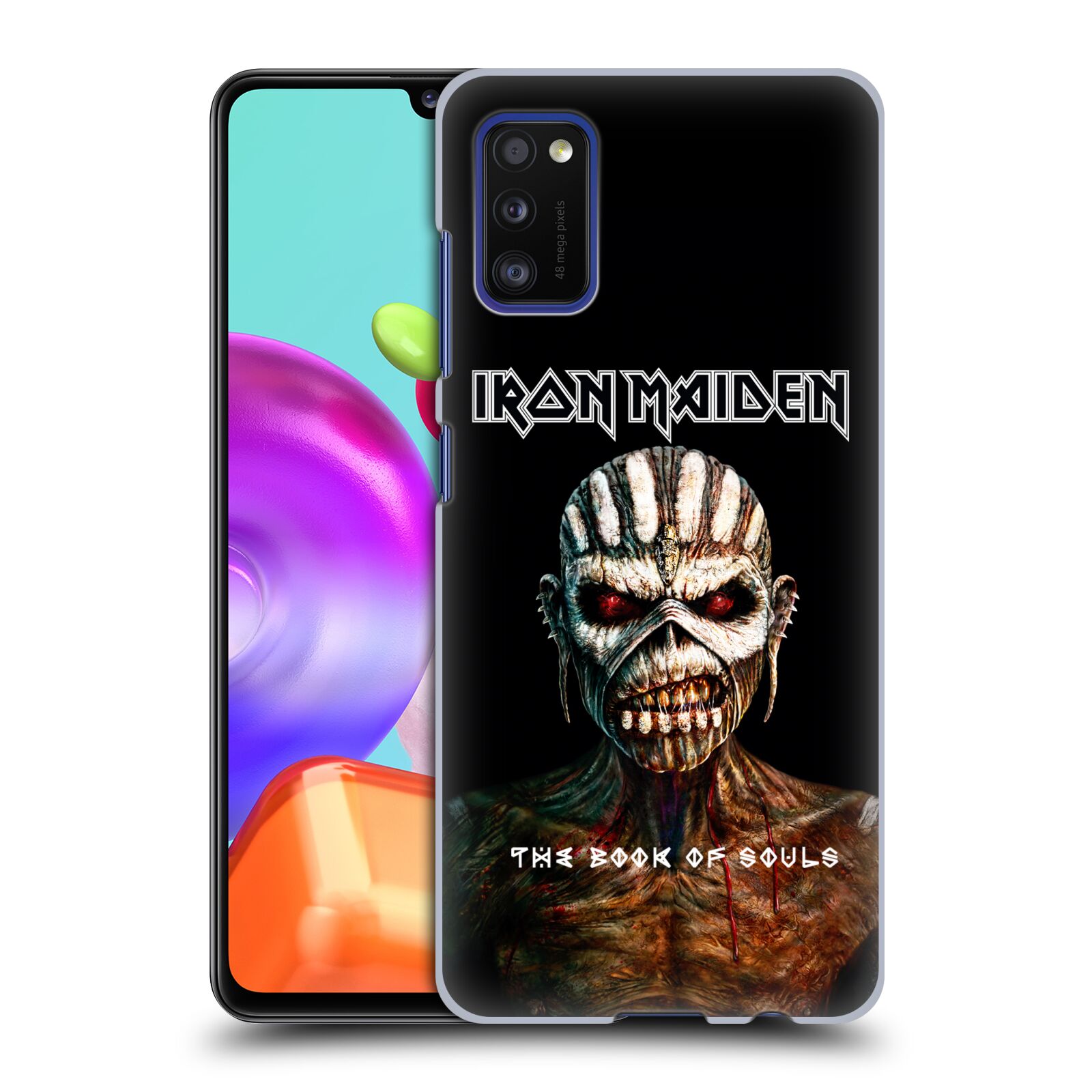 Plastové pouzdro na mobil Samsung Galaxy A41 - Head Case - Iron Maiden - The Book Of Souls