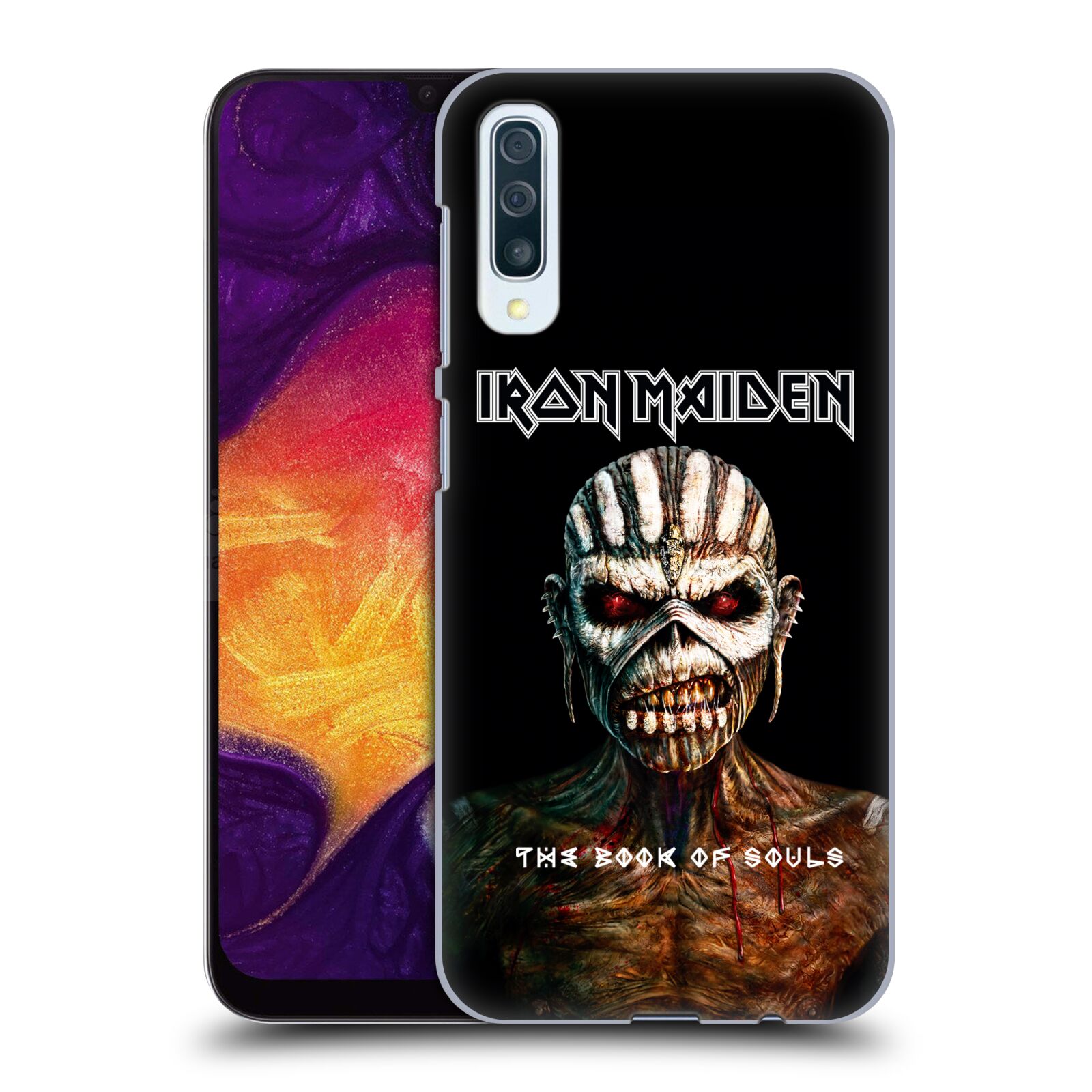 Plastové pouzdro na mobil Samsung Galaxy A50 / A30s - Head Case - Iron Maiden - The Book Of Souls