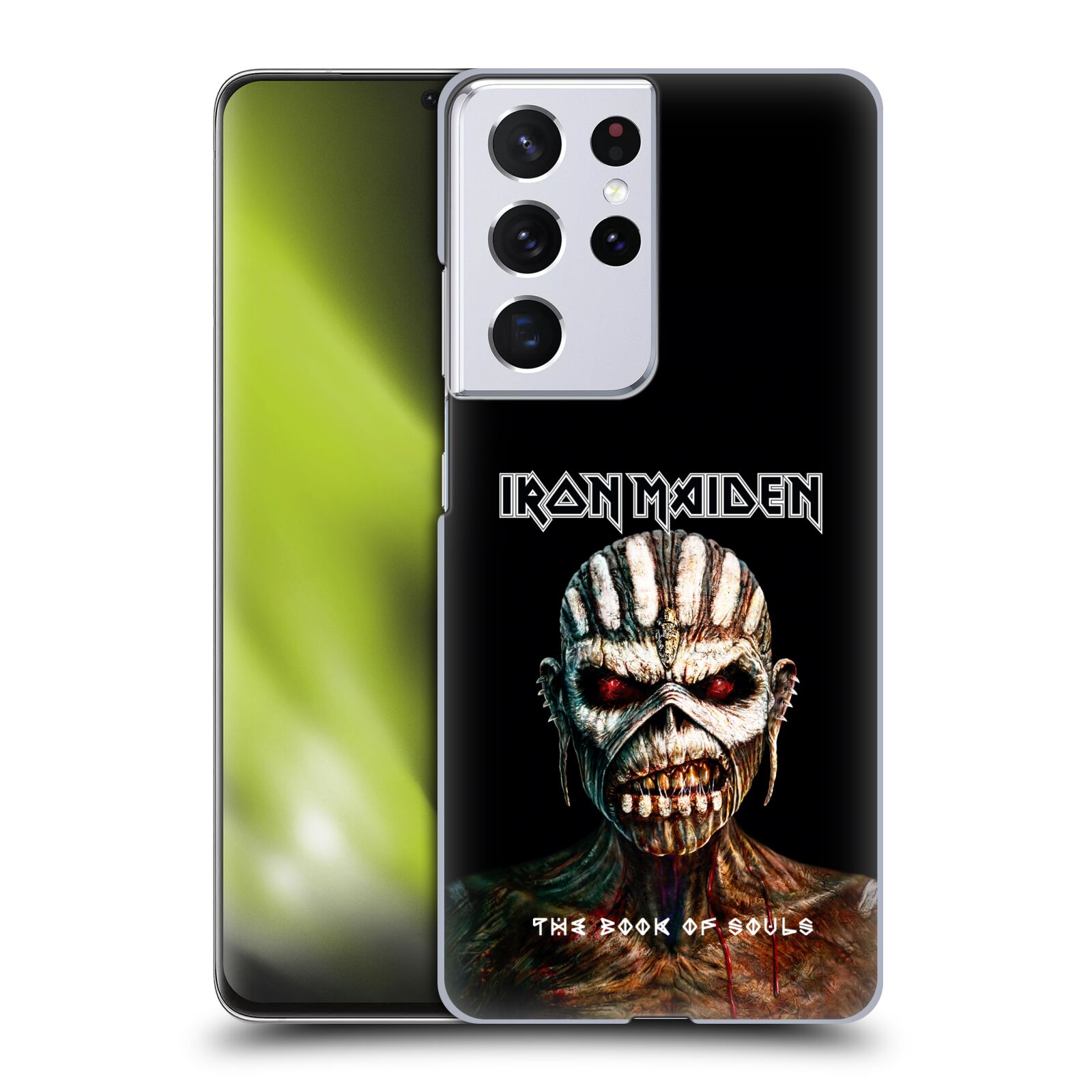 Plastové pouzdro na mobil Samsung Galaxy S21 Ultra 5G - Head Case - Iron Maiden - The Book Of Souls
