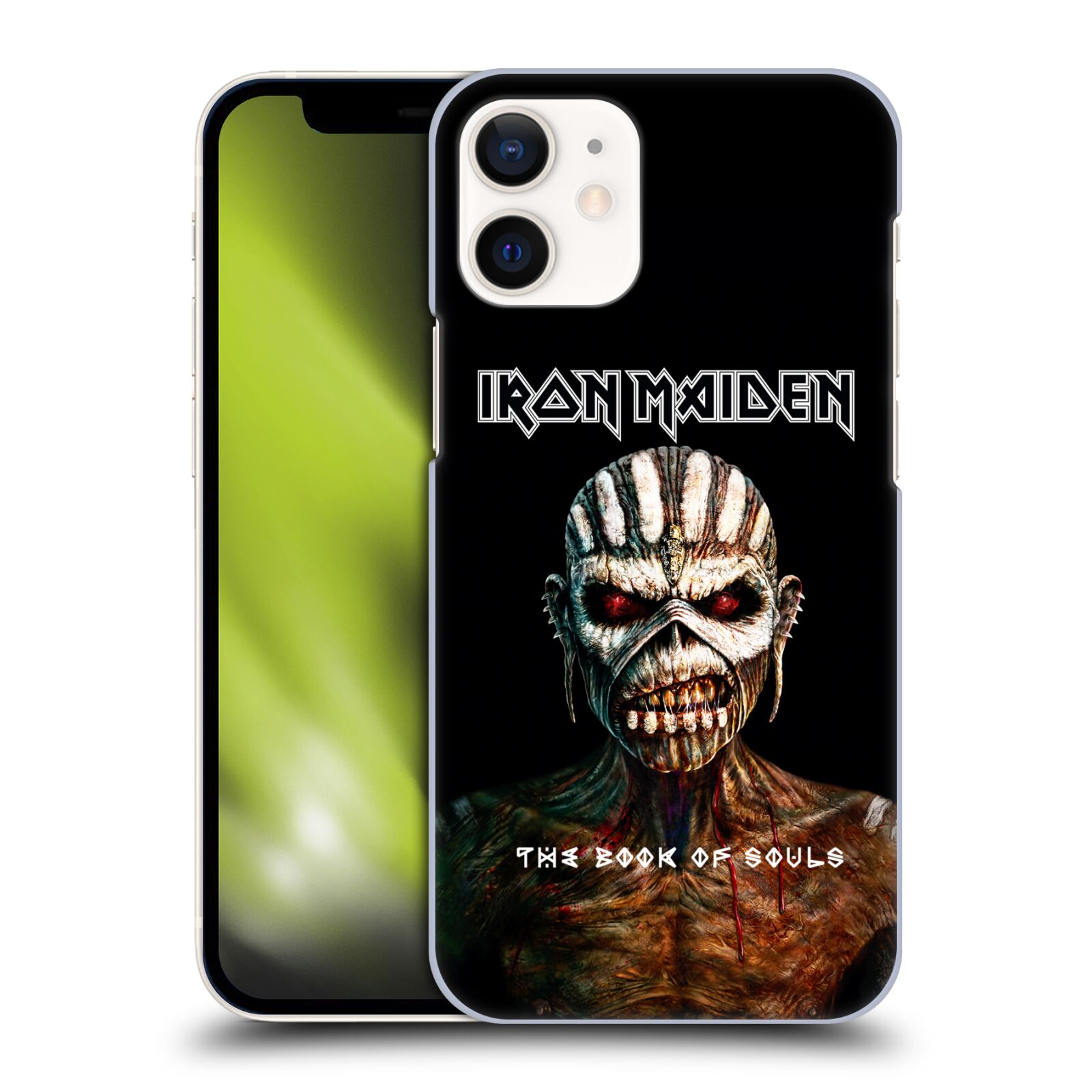 Plastové pouzdro na mobil Apple iPhone 12 Mini - Head Case - Iron Maiden - The Book Of Souls