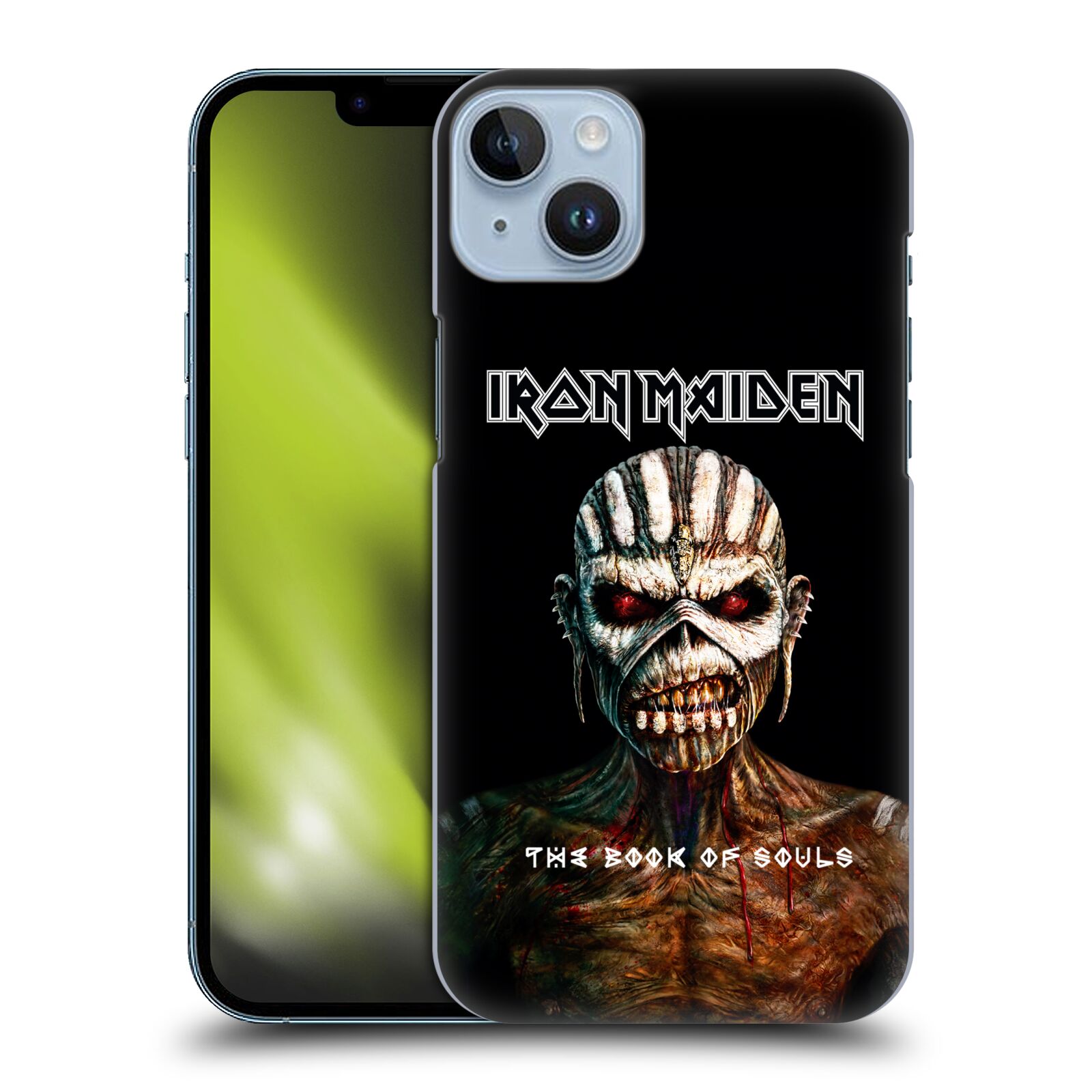 Plastové pouzdro na mobil Apple iPhone 14 Plus - Head Case - Iron Maiden - The Book Of Souls
