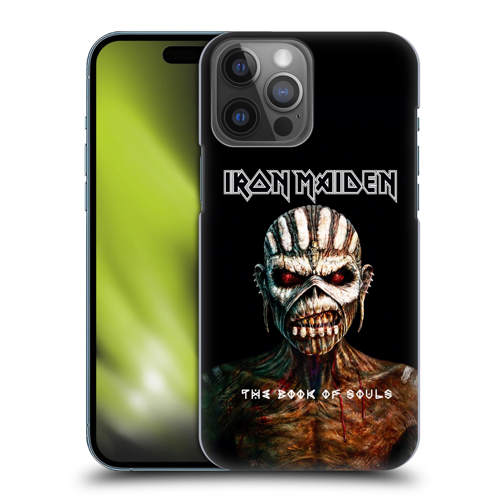 Plastové pouzdro na mobil Apple iPhone 14 Pro Max - Head Case - Iron Maiden - The Book Of Souls