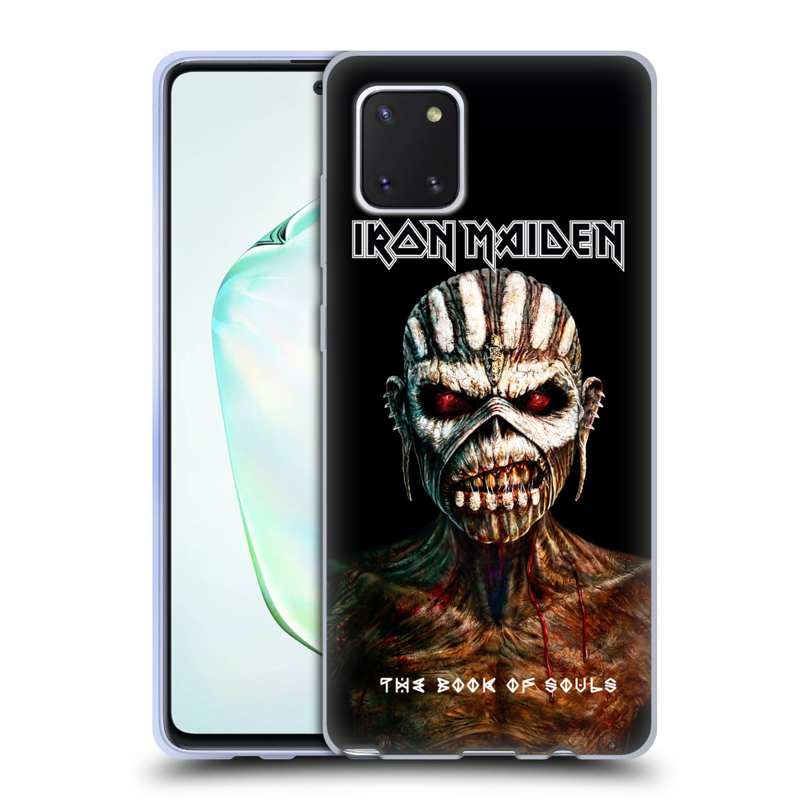 Silikonové pouzdro na mobil Samsung Galaxy Note 10 Lite - Head Case - Iron Maiden - The Book Of Souls