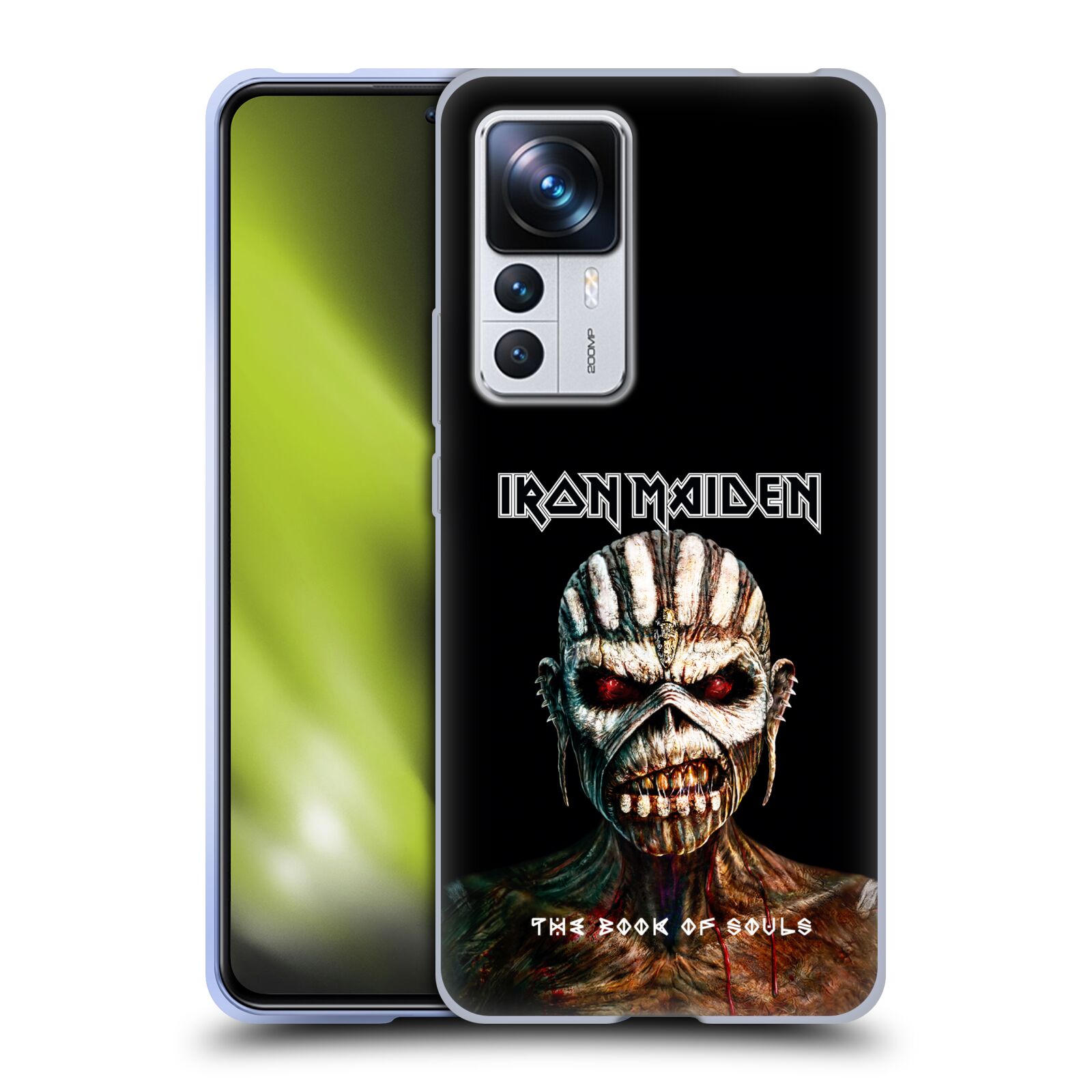 Silikonové pouzdro na mobil Xiaomi 12T / 12T Pro - Head Case - Iron Maiden - The Book Of Souls (Silikonový kryt, obal, pouzdro na mobilní telefon Xiaomi 12T / 12T Pro s motivem Iron Maiden - The Book Of Souls)