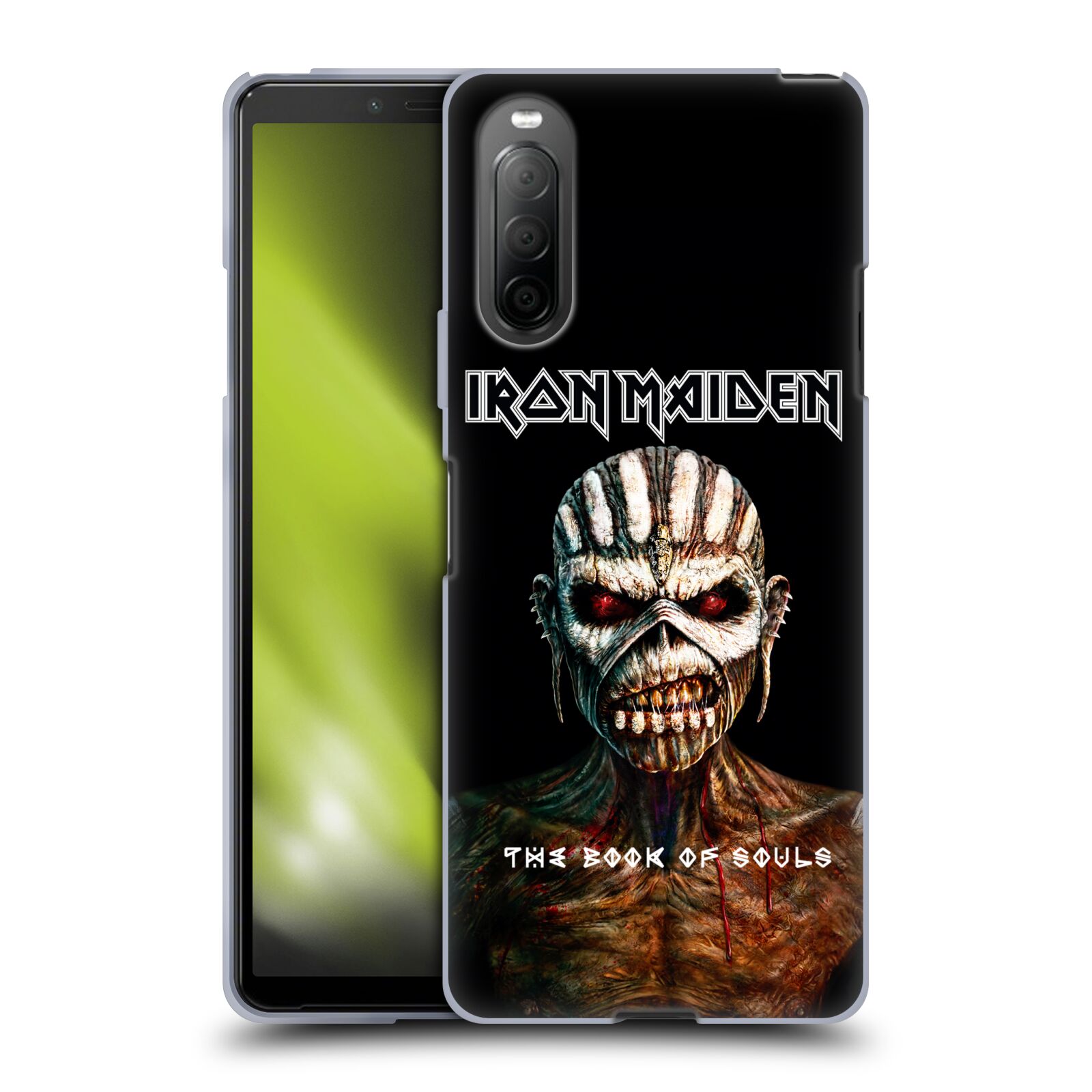 Silikonové pouzdro na mobil Sony Xperia 10 II - Head Case - Iron Maiden - The Book Of Souls