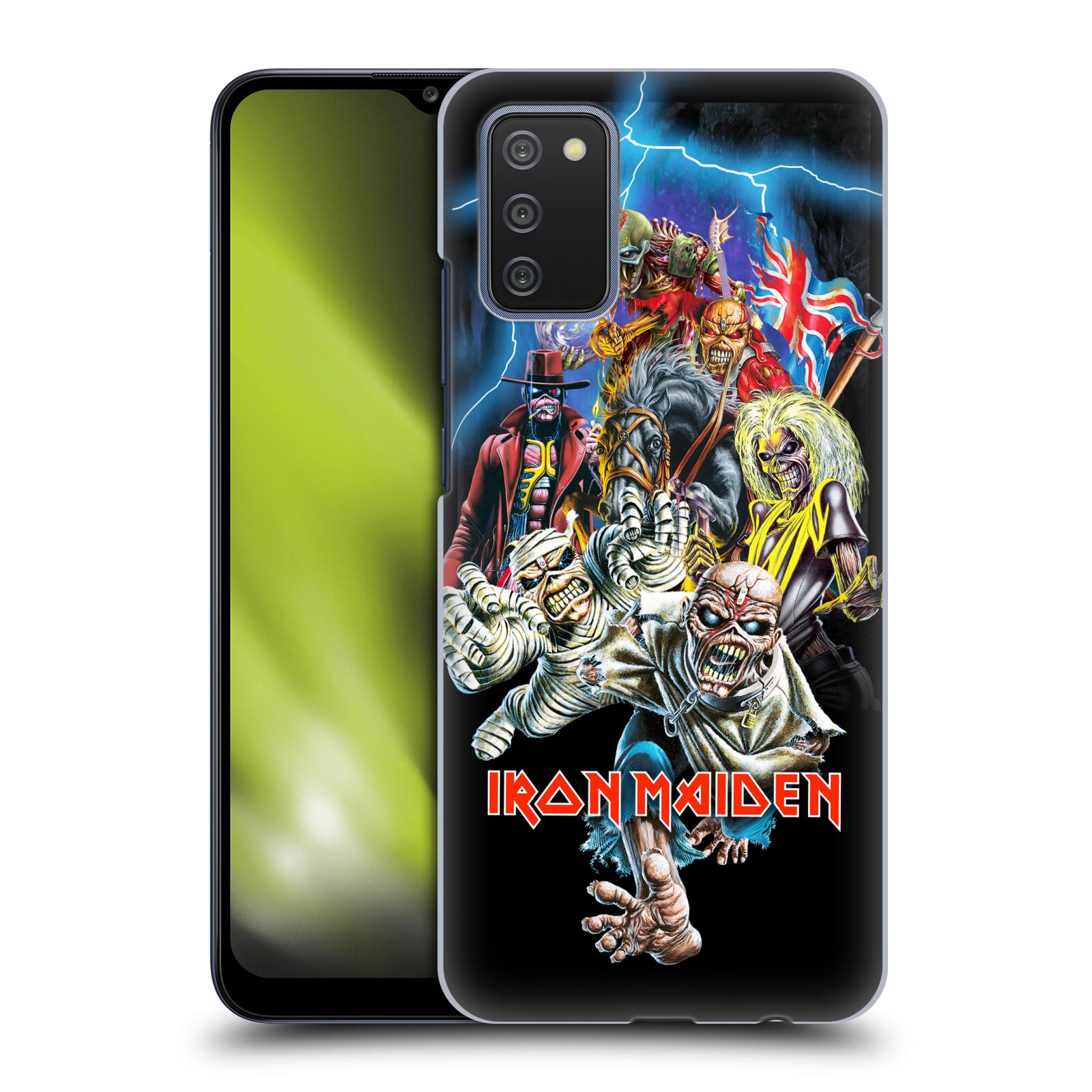 Plastové pouzdro na mobil Samsung Galaxy A02s - Head Case - Iron Maiden - Best Of Beast