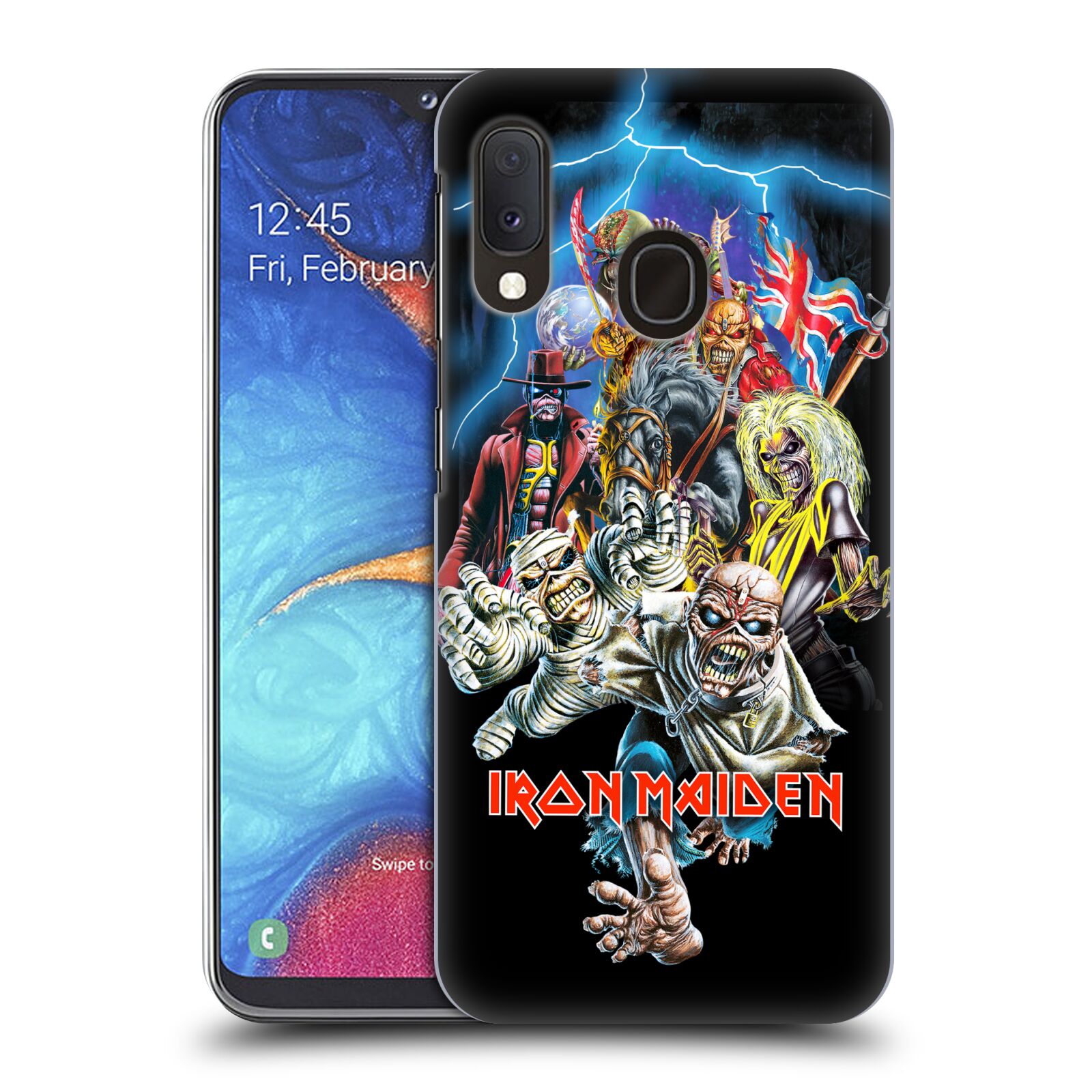 Plastové pouzdro na mobil Samsung Galaxy A20e - Head Case - Iron Maiden - Best Of Beast