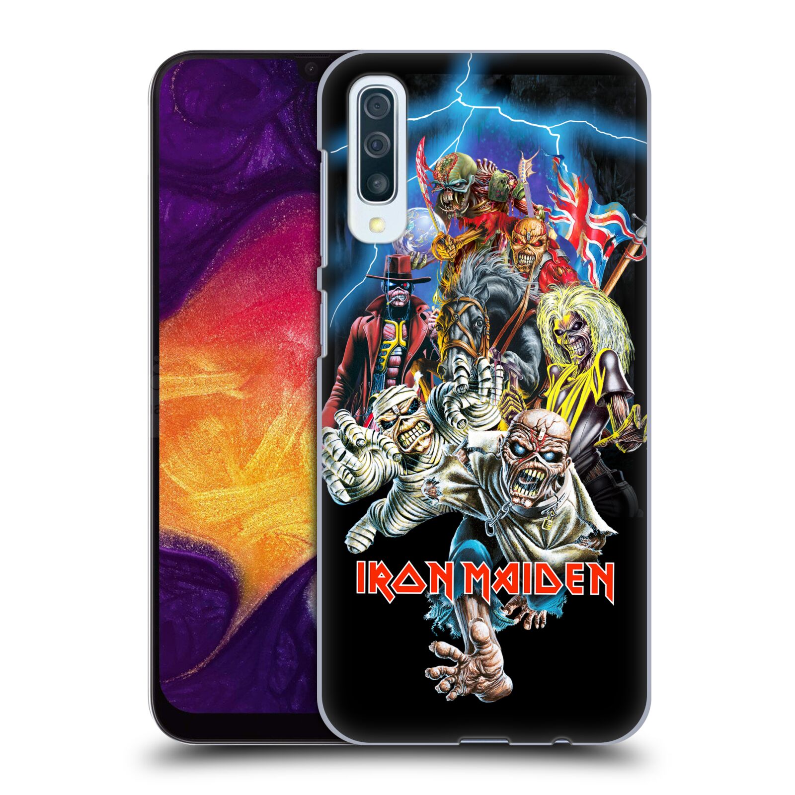 Plastové pouzdro na mobil Samsung Galaxy A50 / A30s - Head Case - Iron Maiden - Best Of Beast