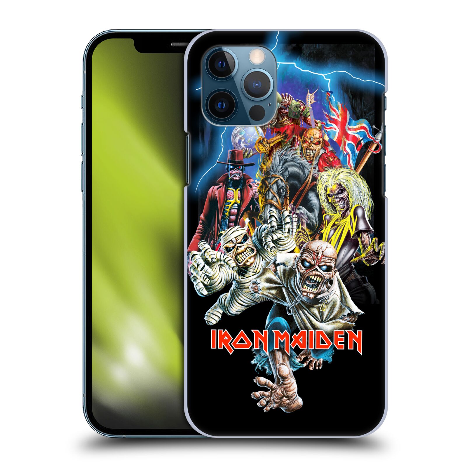Plastové pouzdro na mobil Apple iPhone 12 / 12 Pro - Head Case - Iron Maiden - Best Of Beast