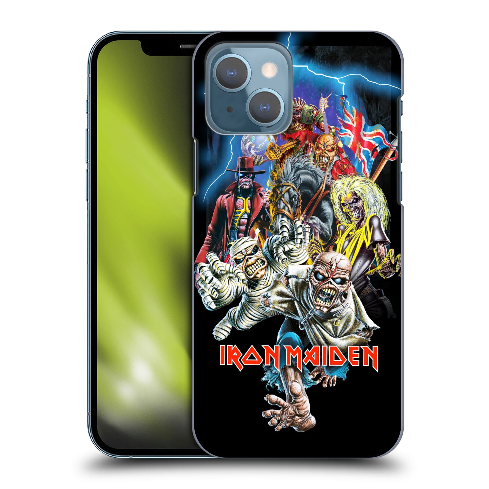 Plastové pouzdro na mobil Apple iPhone 13 - Head Case - Iron Maiden - Best Of Beast