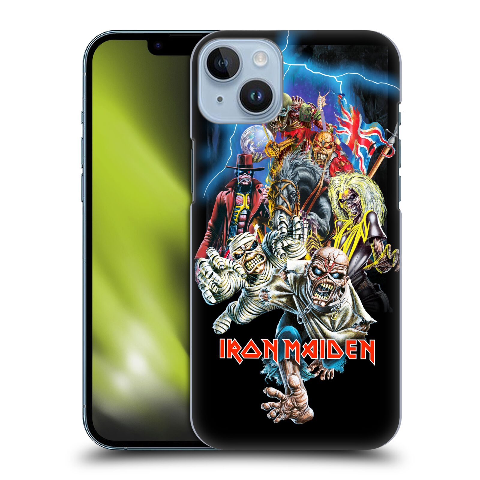 Plastové pouzdro na mobil Apple iPhone 14 Plus - Head Case - Iron Maiden - Best Of Beast