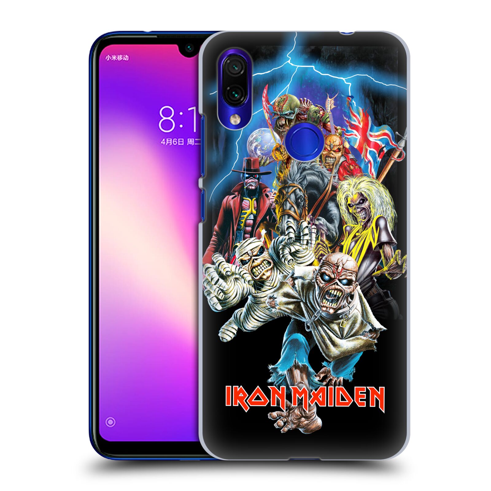 Plastové pouzdro na mobil Xiaomi Redmi Note 7 - Head Case - Iron Maiden - Best Of Beast (Plastový kryt, pouzdro, obal na mobilní telefon Xiaomi Redmi Note 7 / Xiaomi Redmi Note 7 Pro s motivem Iron Maiden - Best Of Beast)