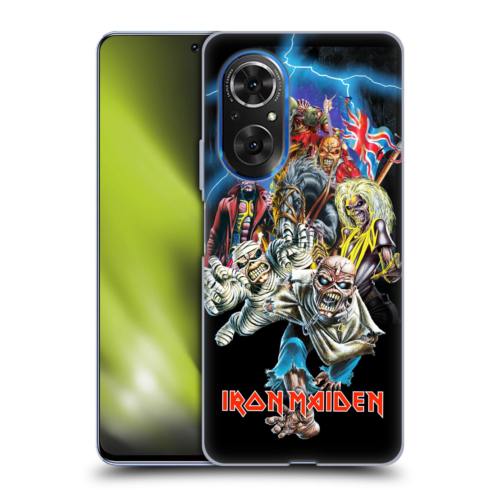 Silikonové pouzdro na mobil Huawei Nova 9 SE - Head Case - Iron Maiden - Best Of Beast